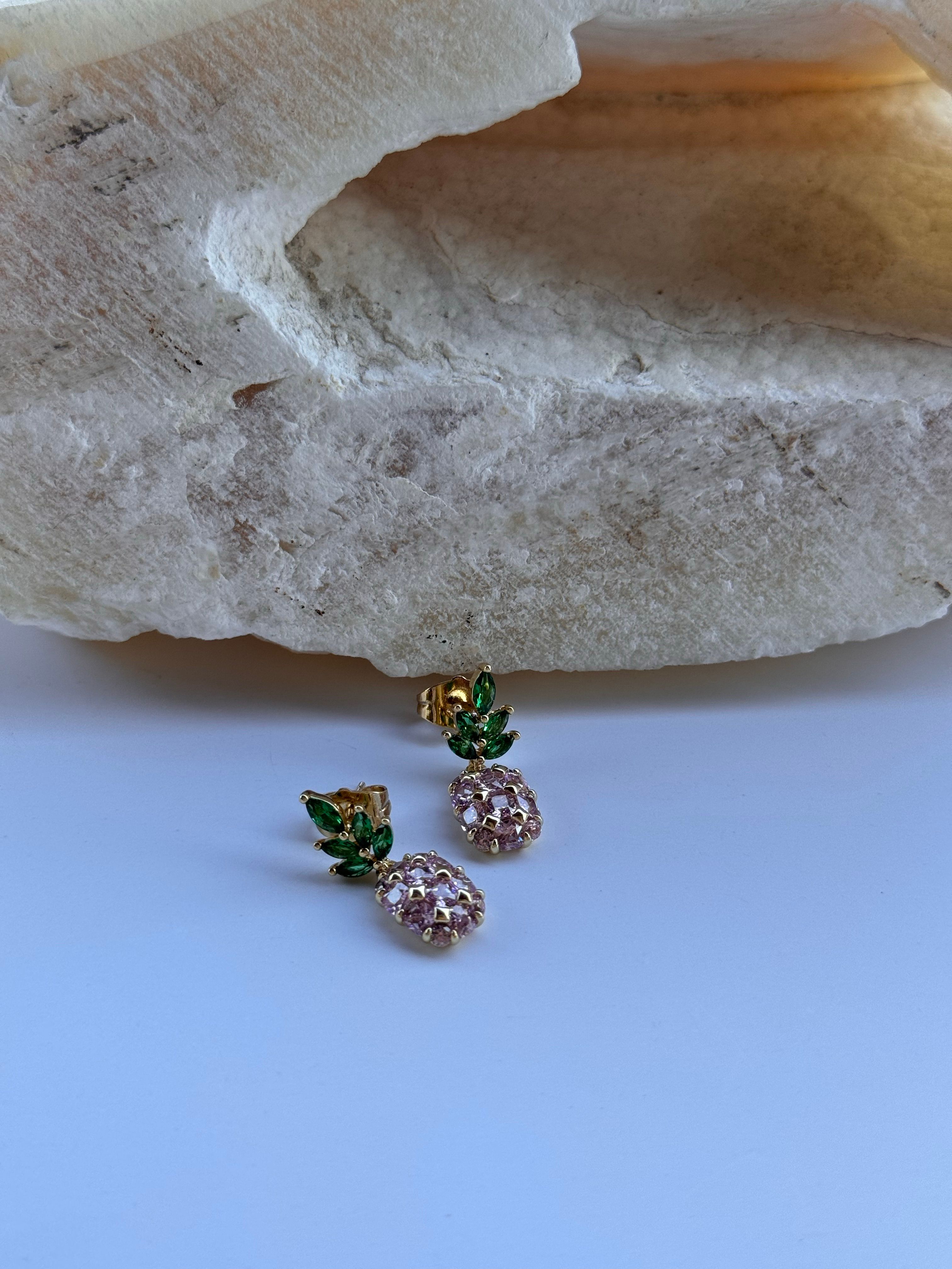 Ananas Küpe