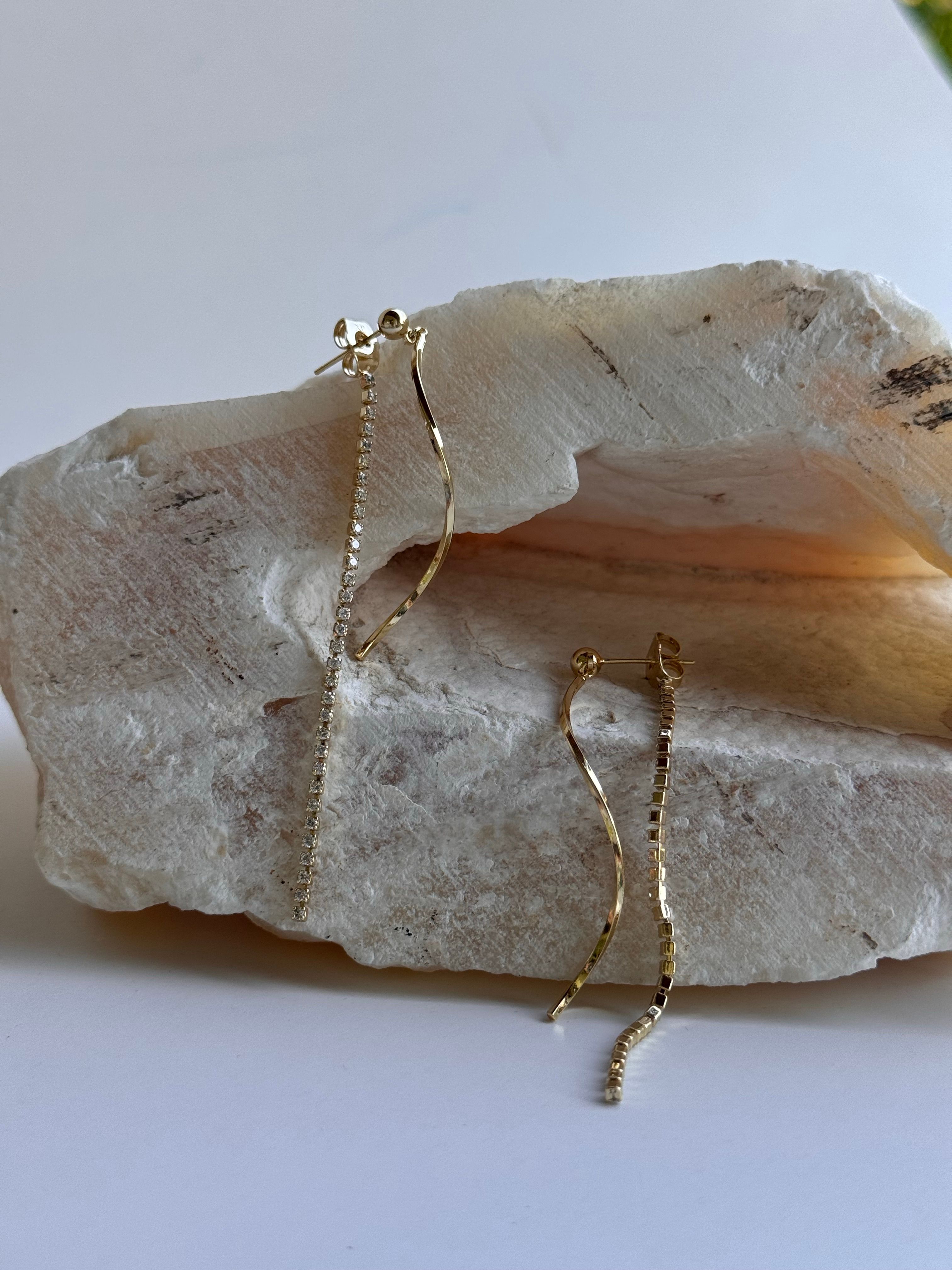 Cansel Gold Küpe