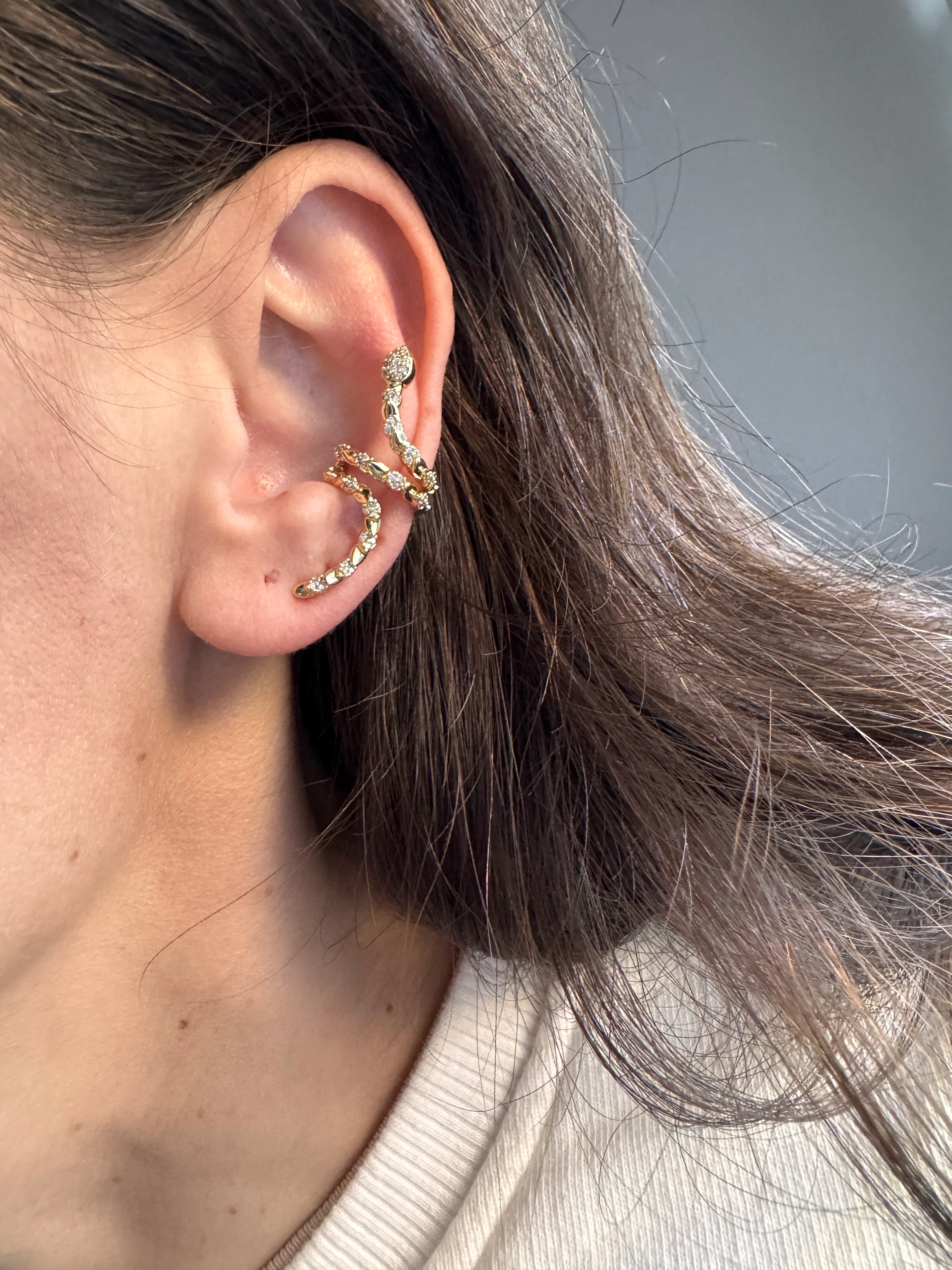 Zirkon Earcuff
