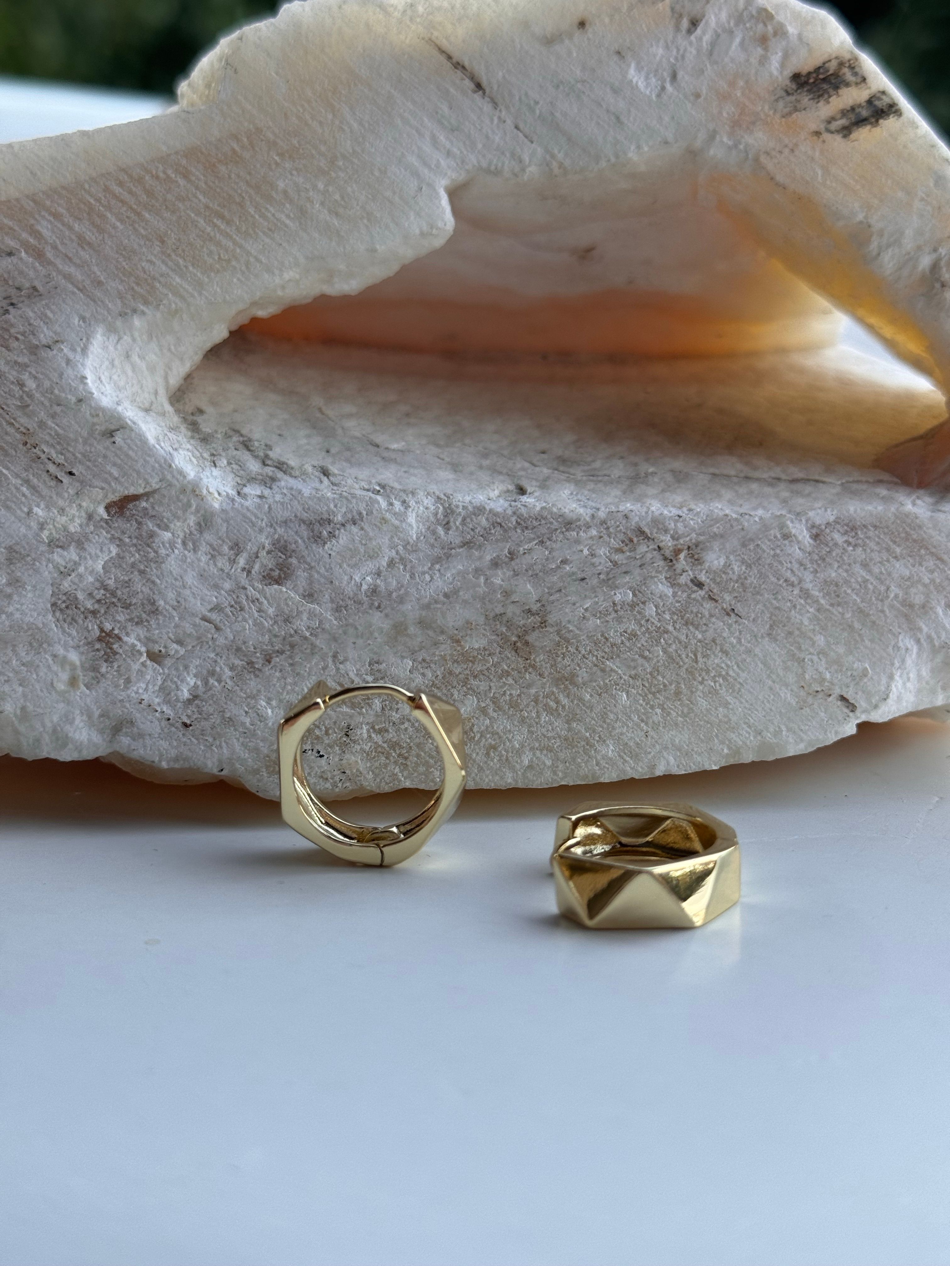 Gaia Gold Küpe