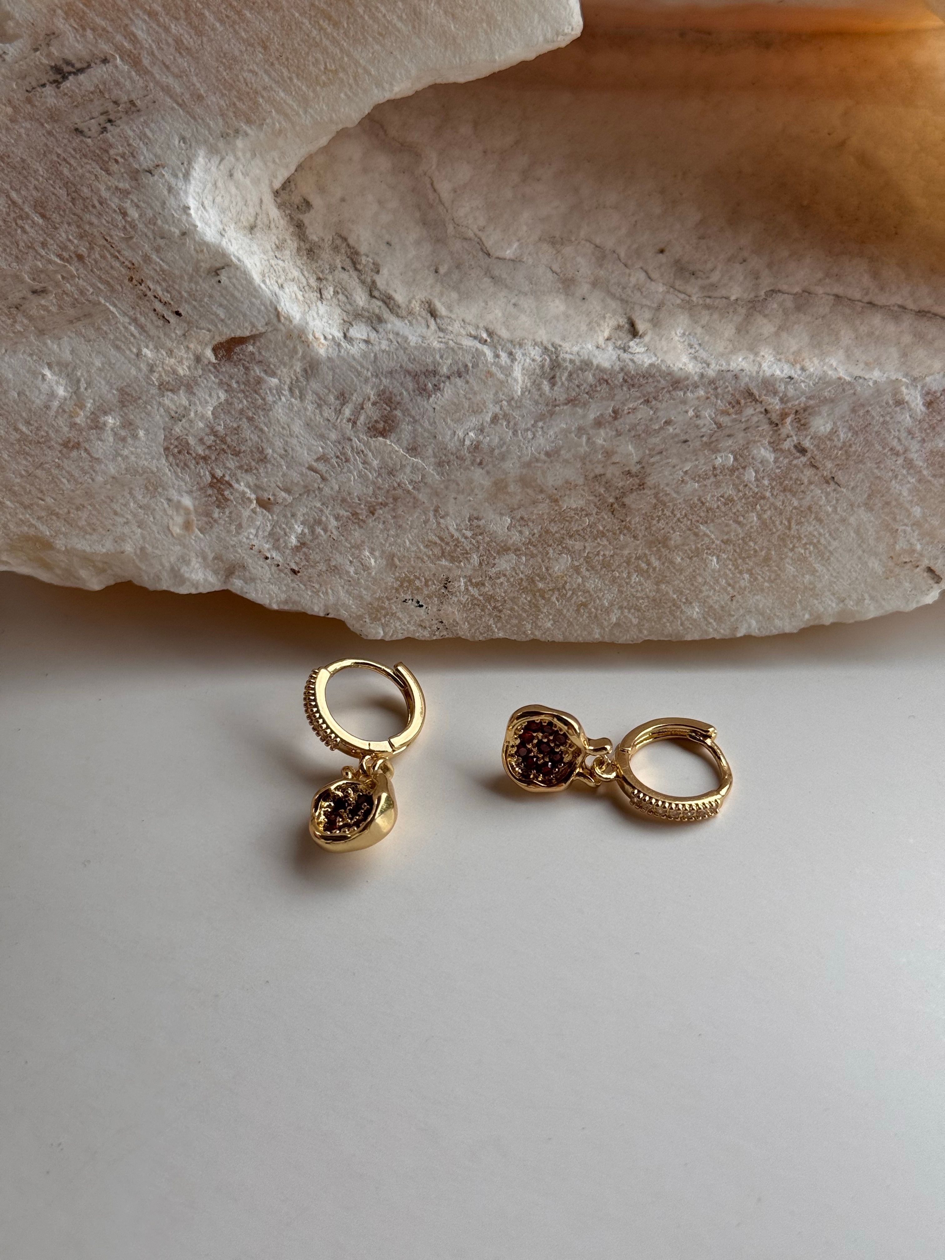 Bars Gold Küpe