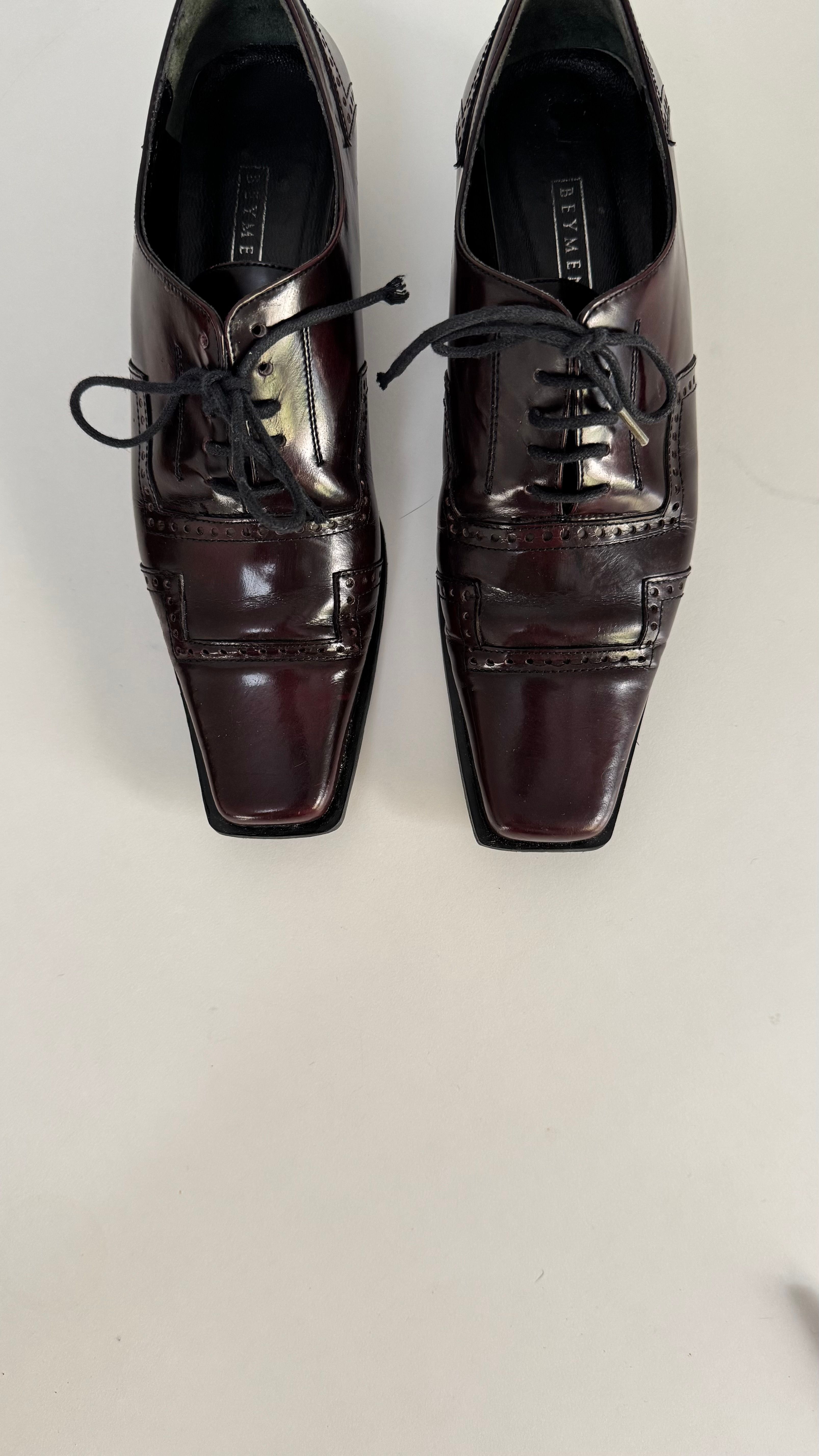 Bordo Rugan Ayakkabı 