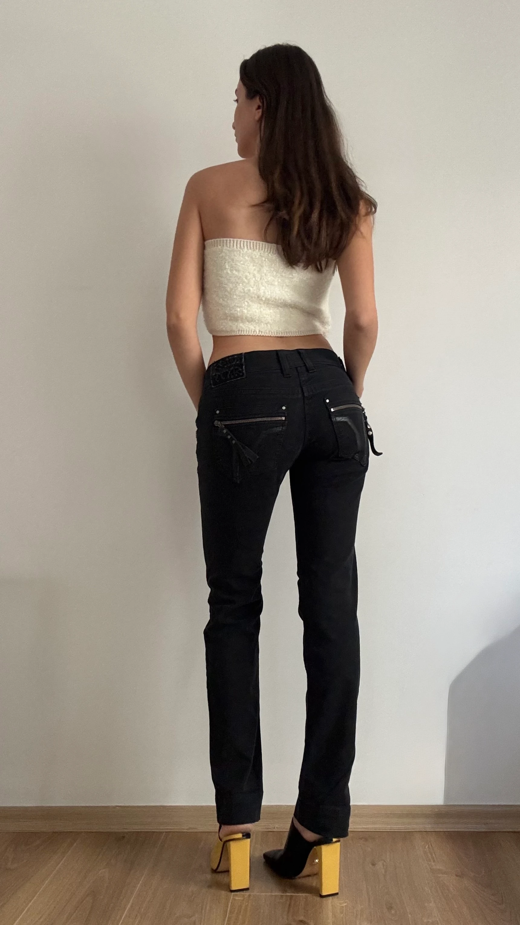 Miss Sixty Düşük Bel Dar Kesim Pantolon 