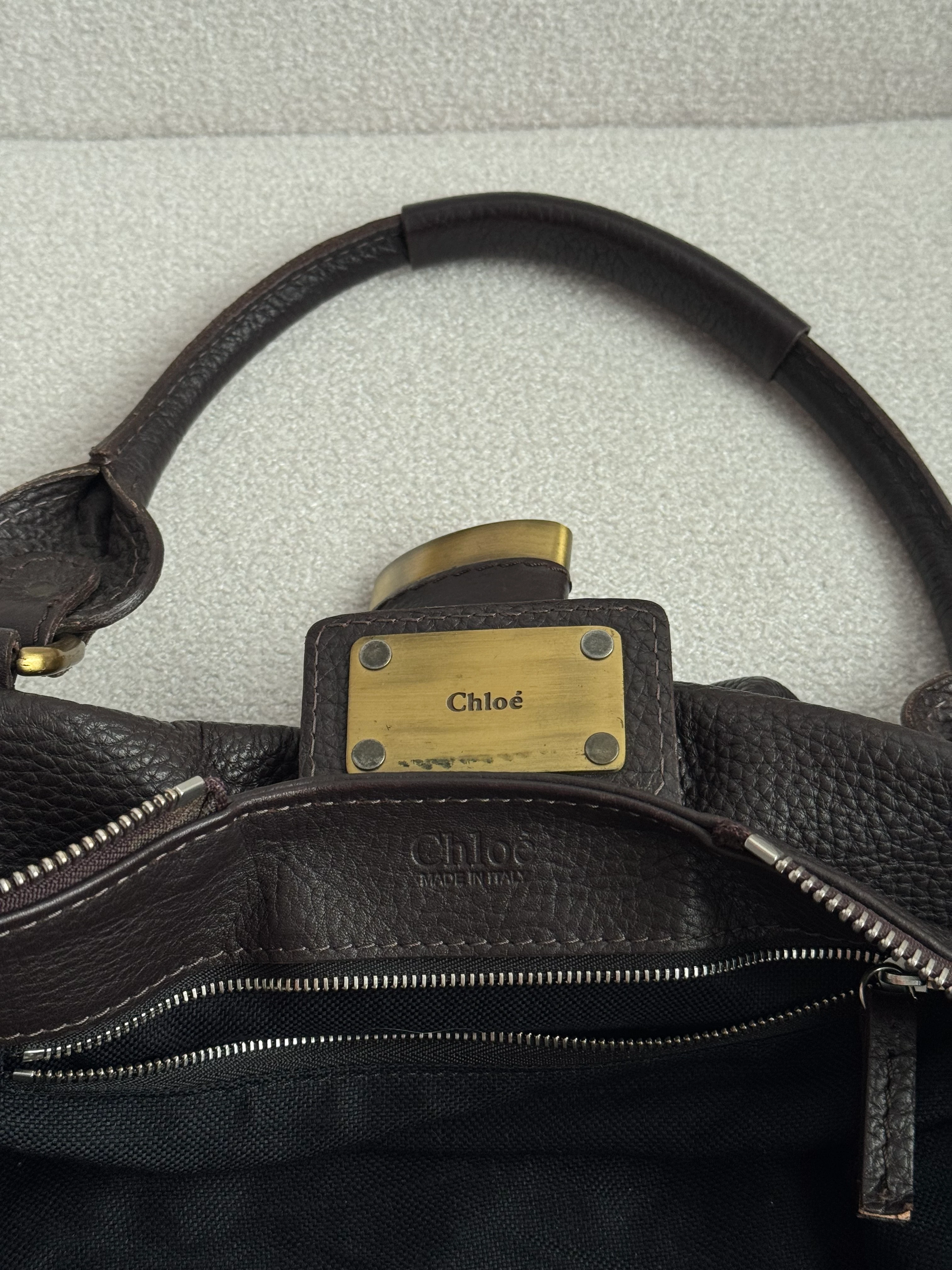 Chloe Kahverengi Paddington Çanta 