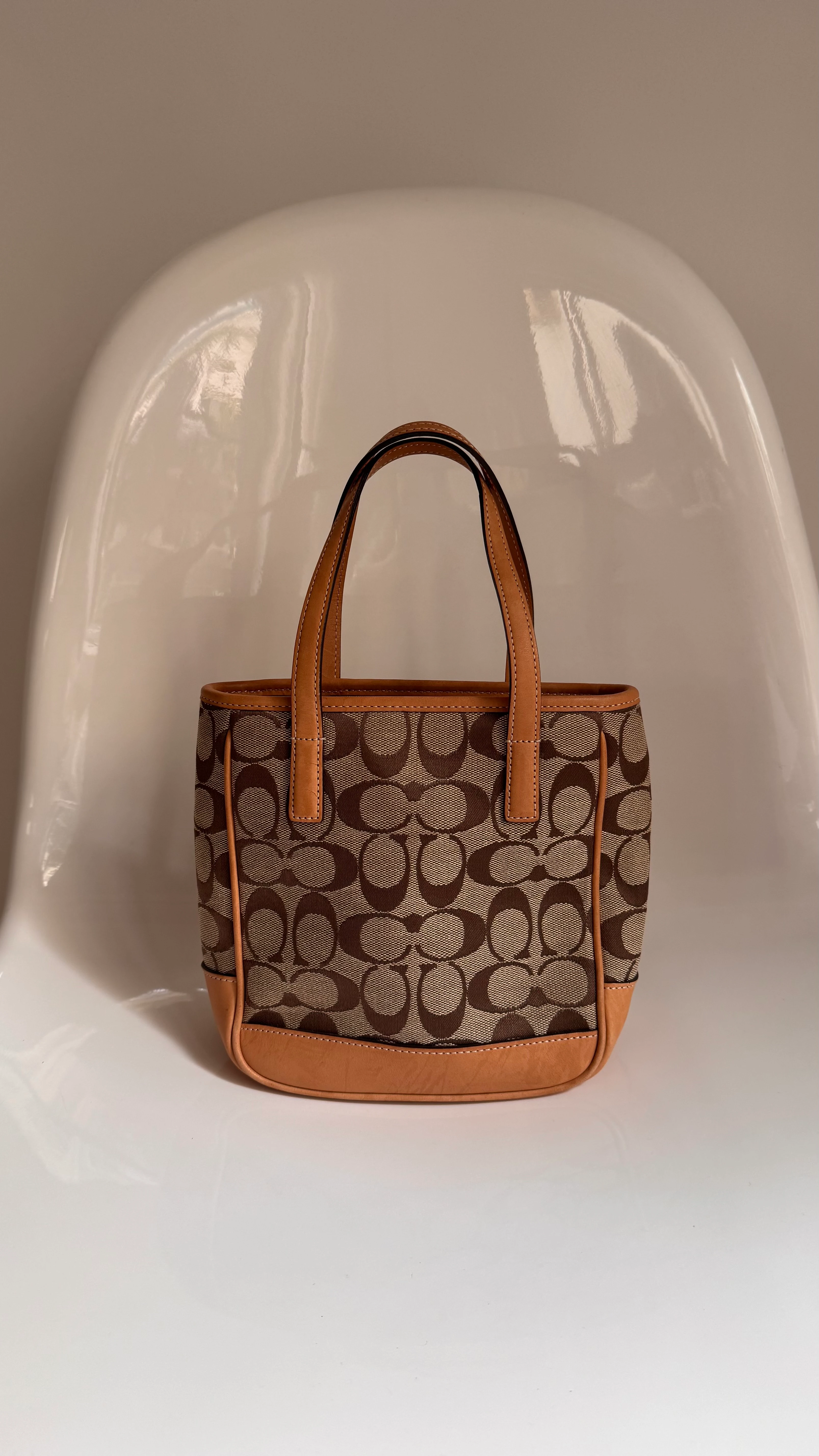 Coach Mini Lunch Tote Çanta 
