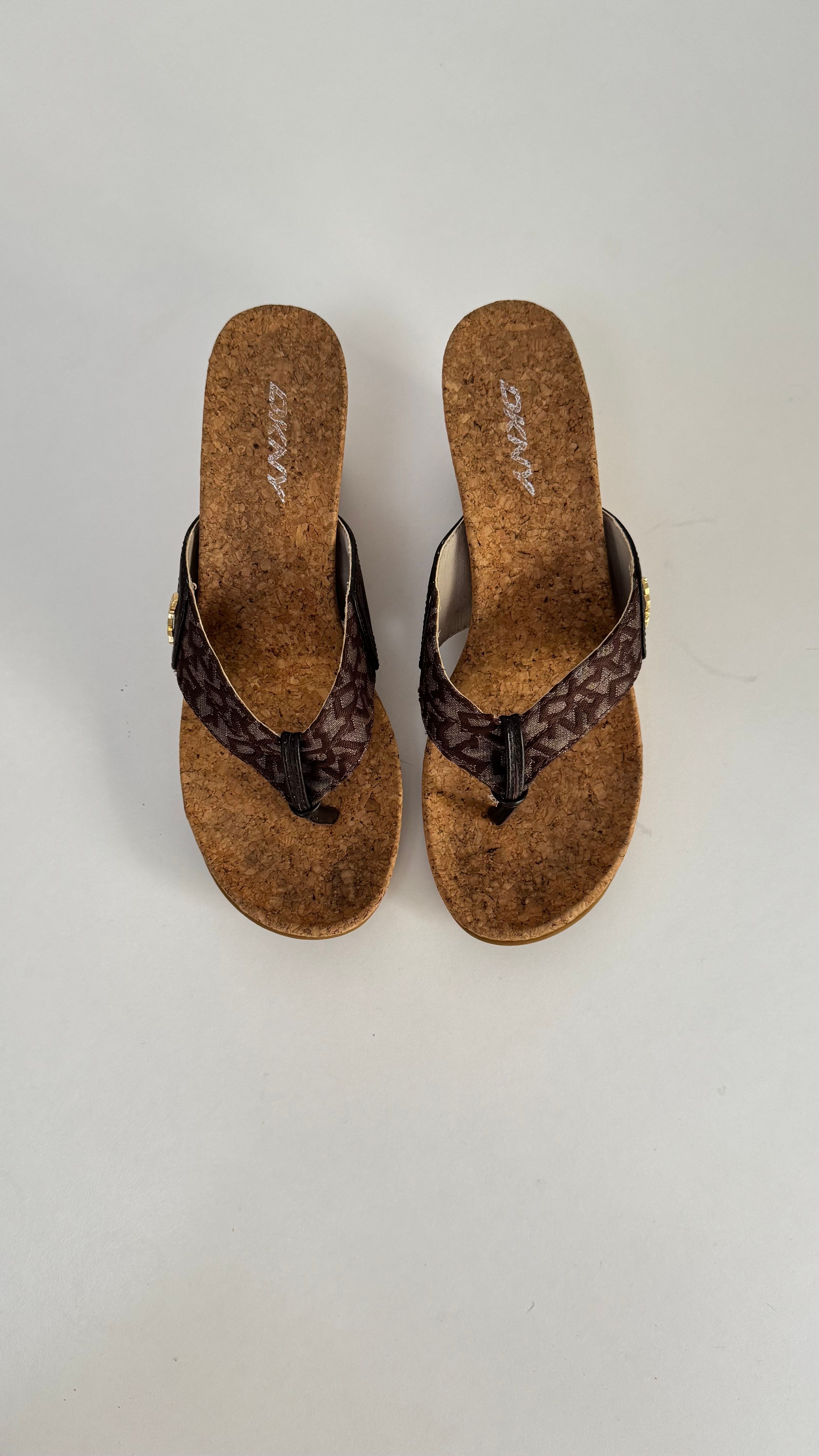 DKNY Platform Terlik 