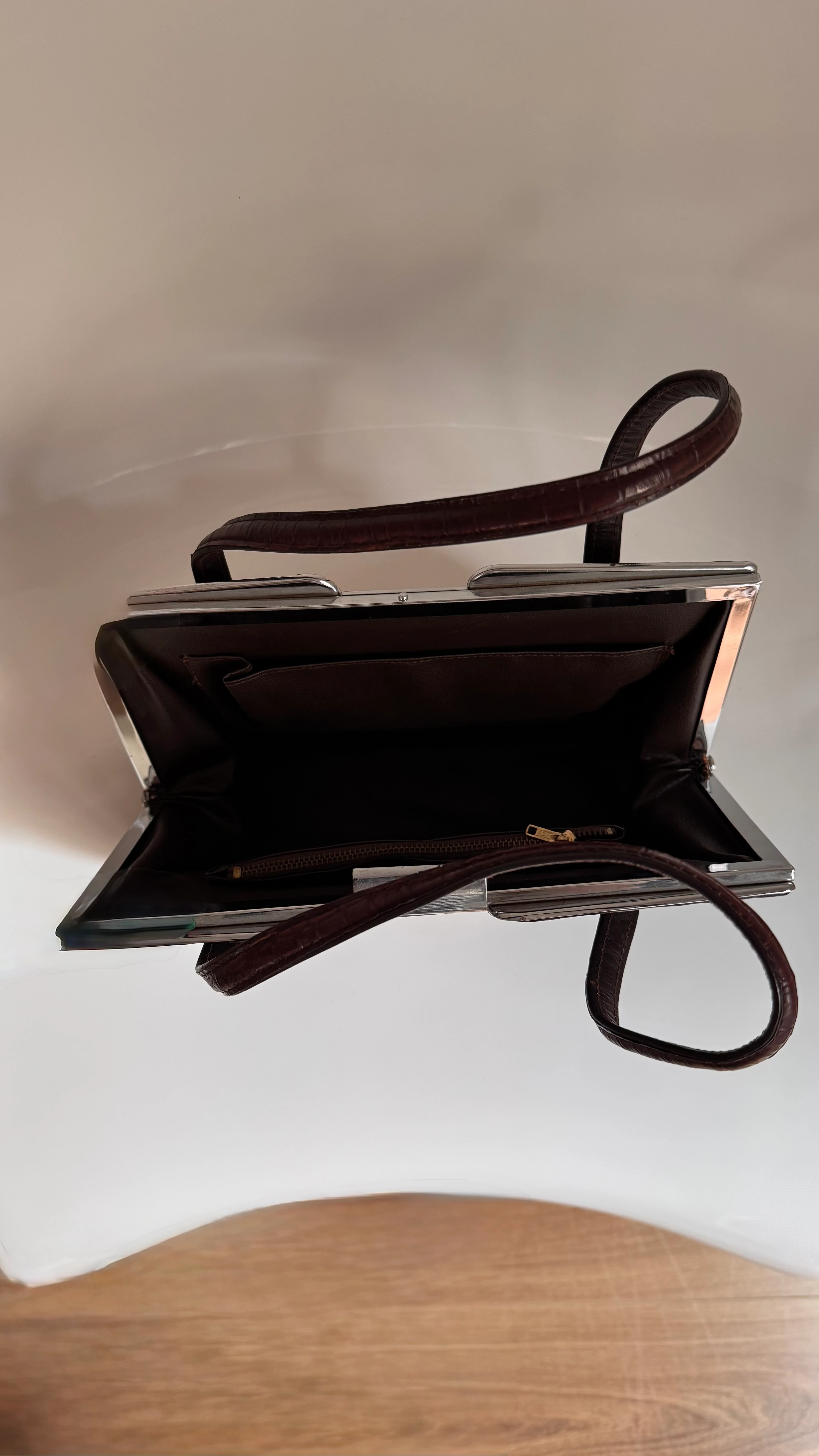 Vintage Crocodile Çanta 