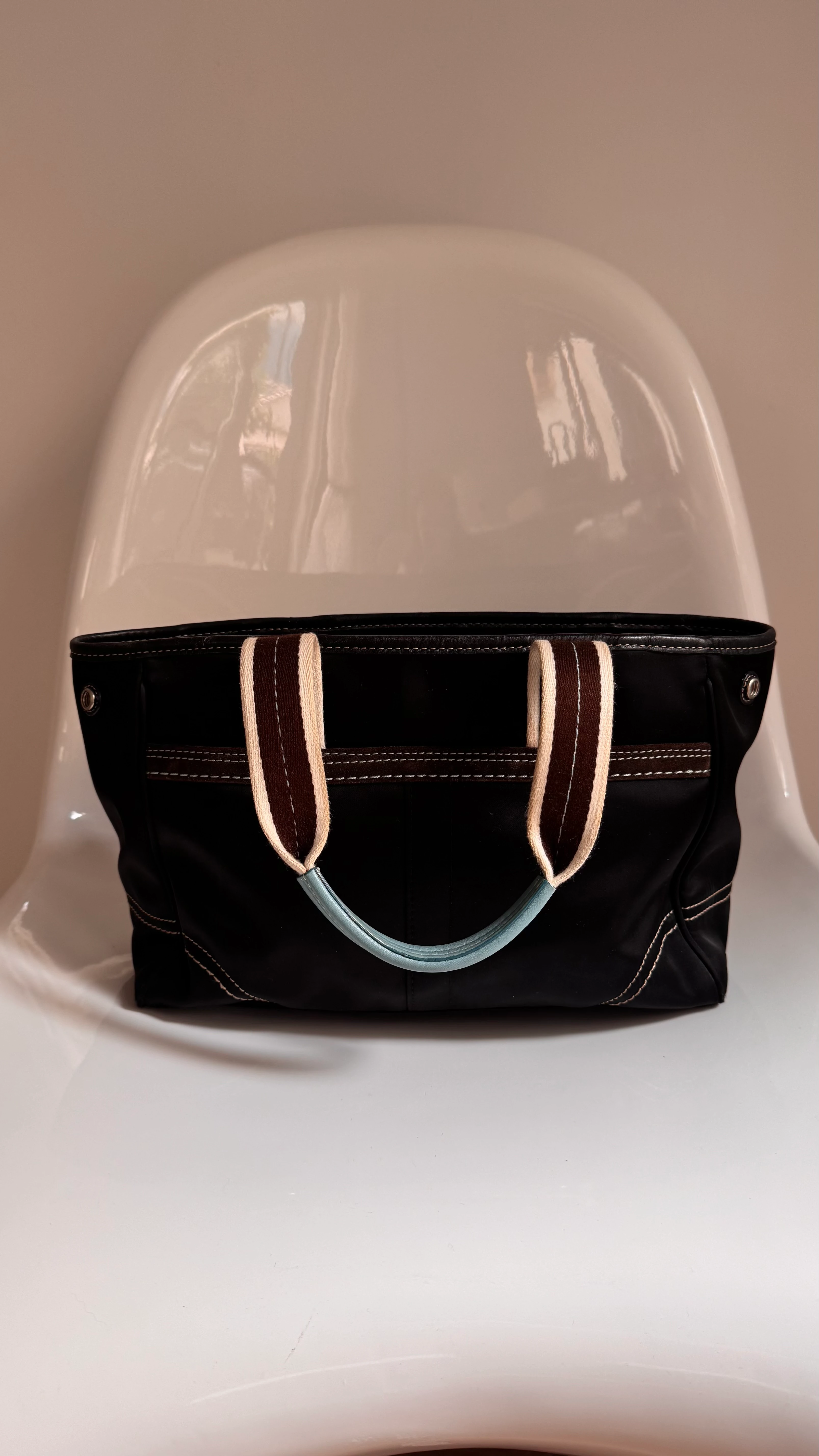 Coach Hampton Weekend Sateen Çanta 