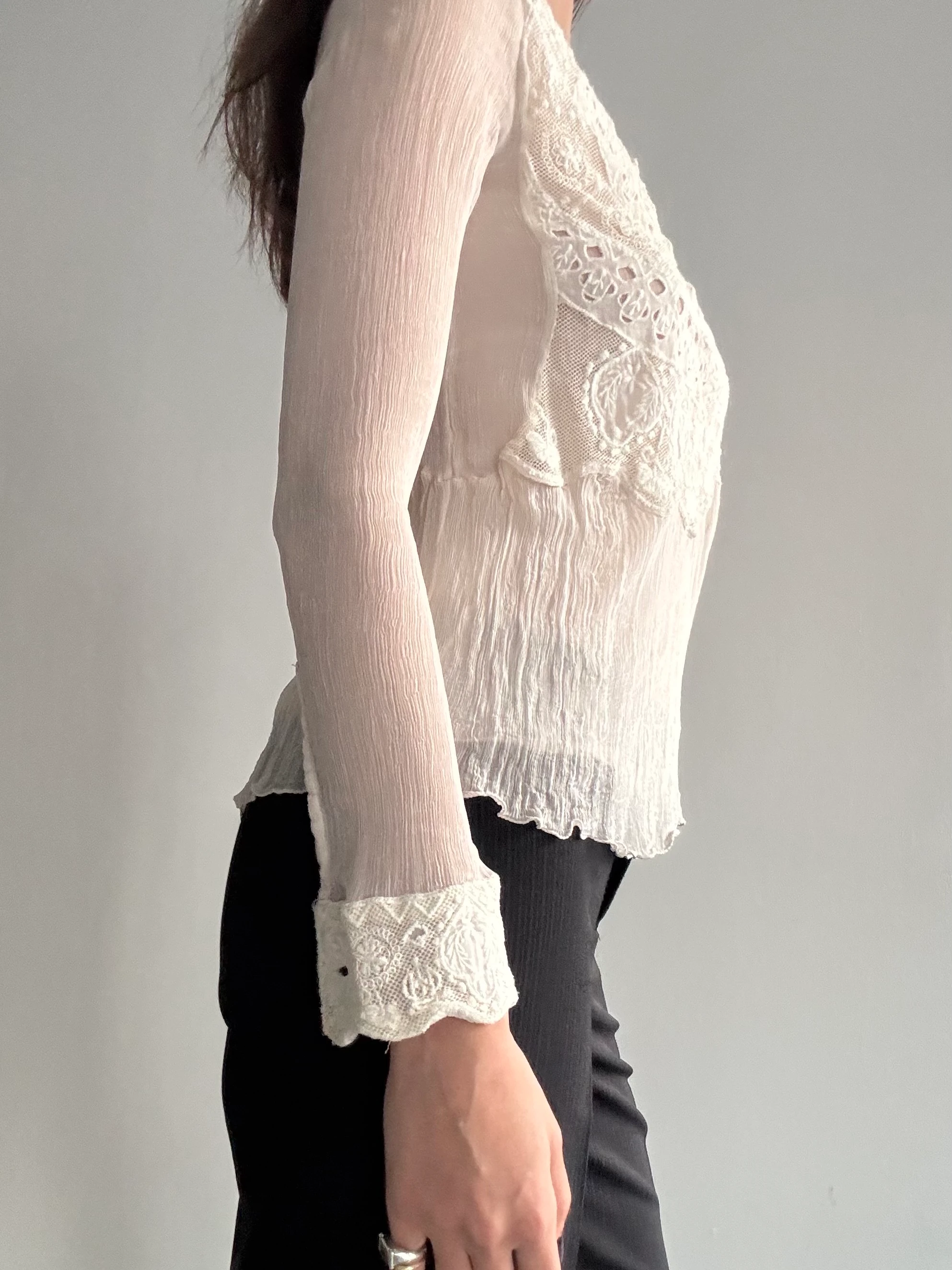 Zadig Voltaire Dantel Detaylı Bluz 