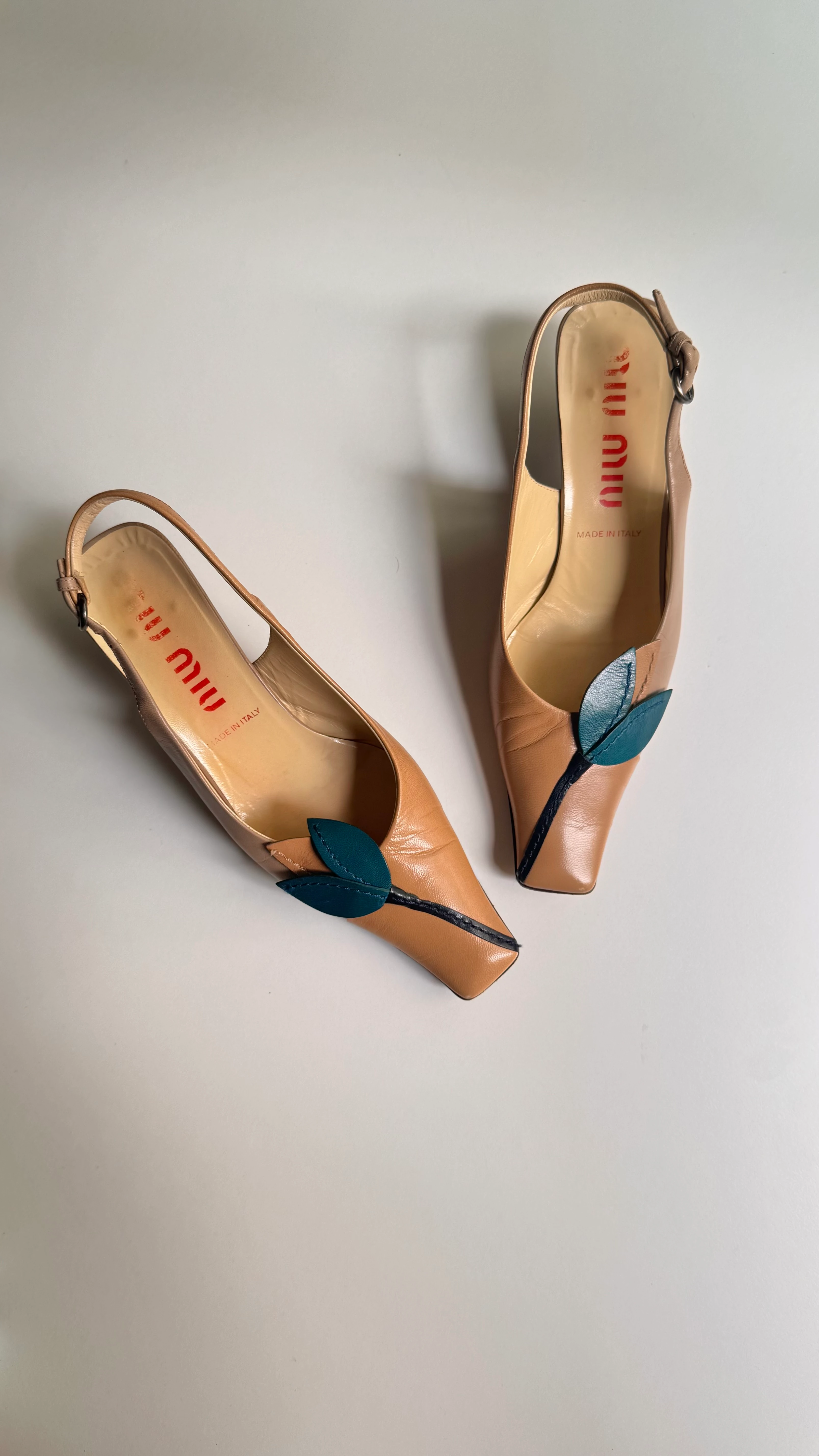 Miu Miu Tulip Topuklu Ayakkabı 