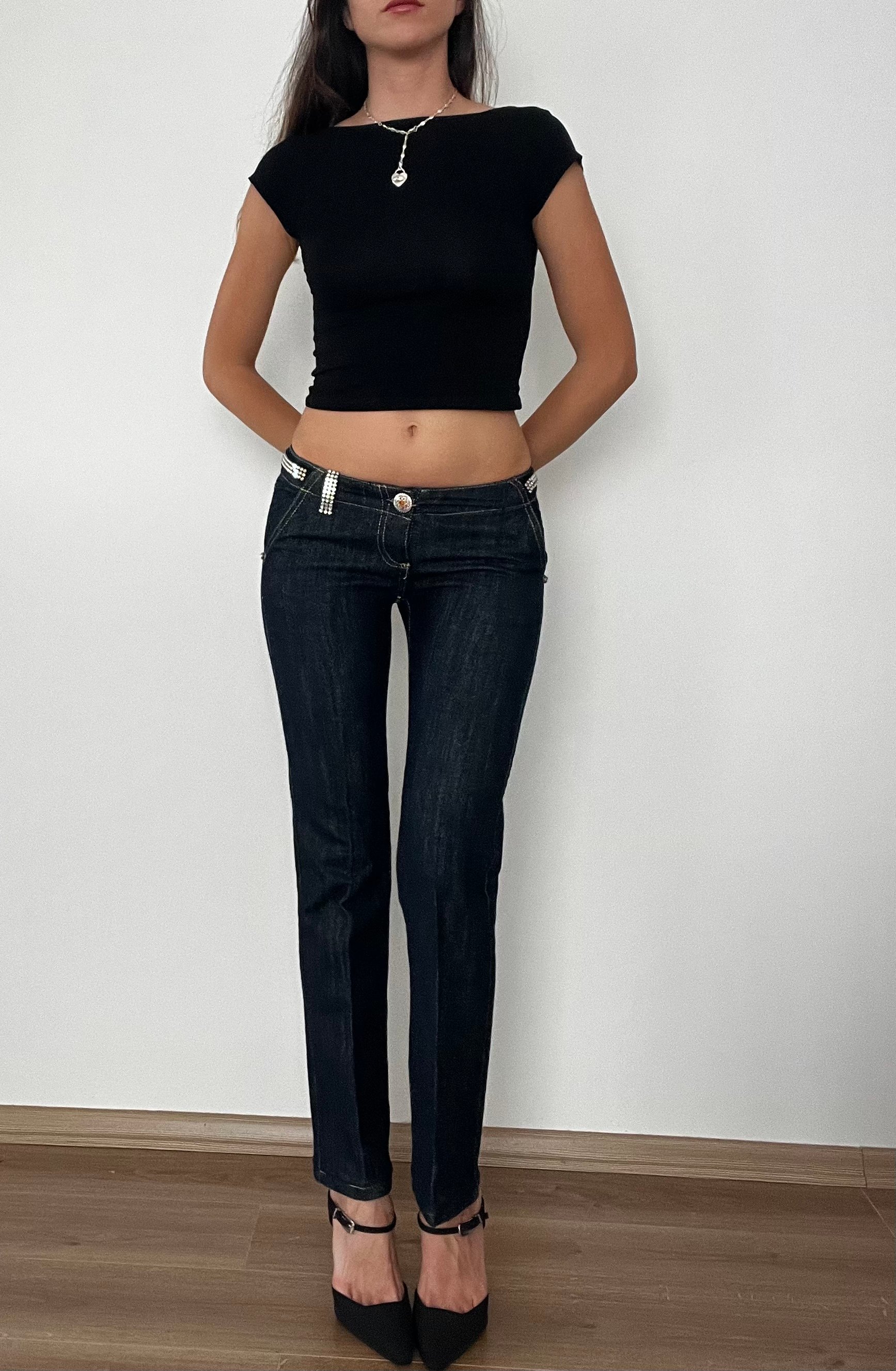Esprit Taş Detaylı Düşük Bel Jean 