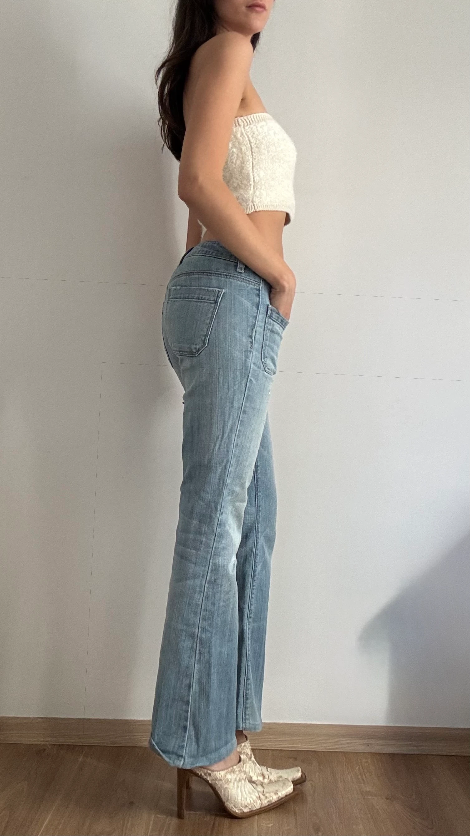 American Eagle Düşük Bel Jean 