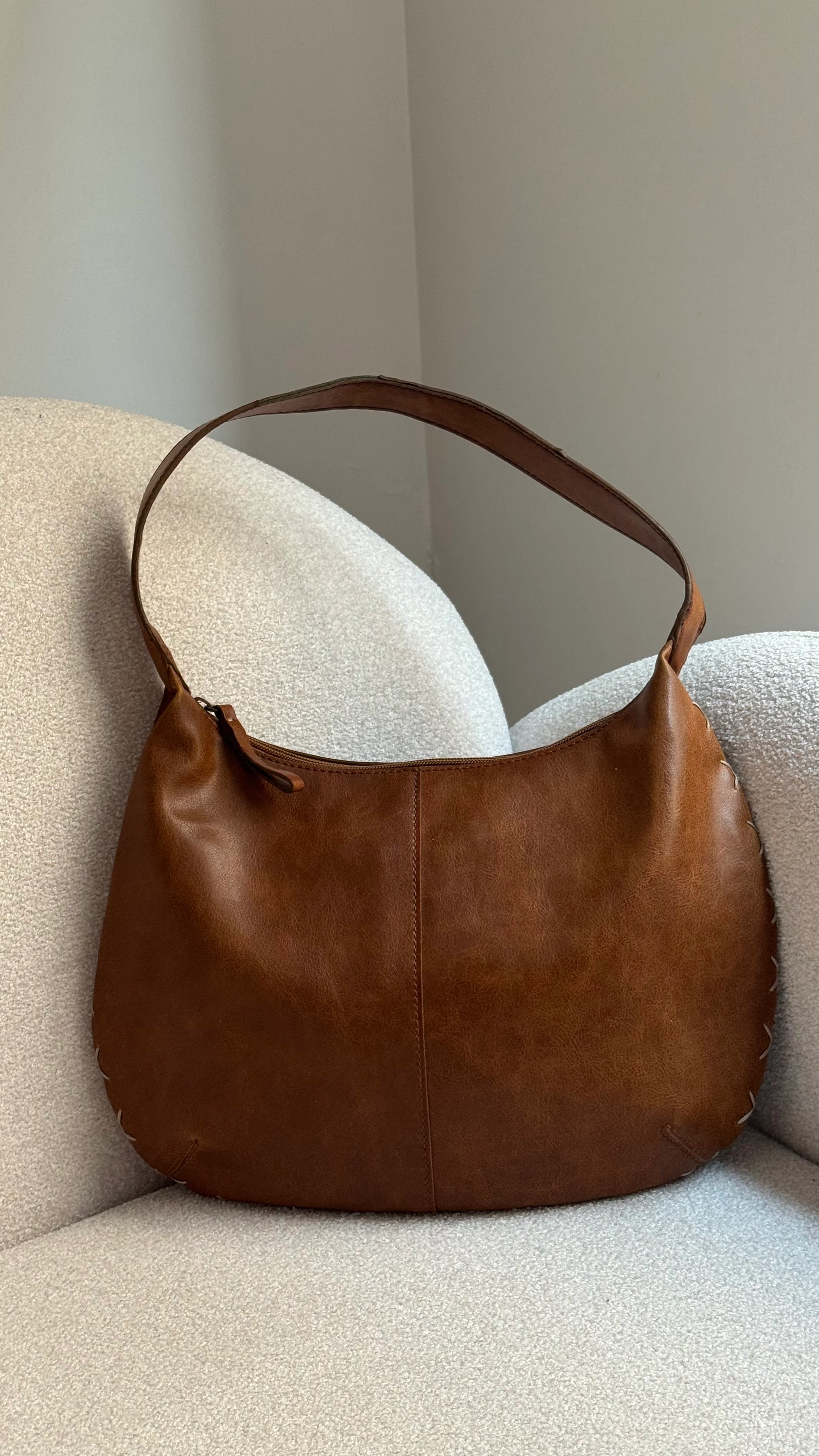 Nine West Deri Omuz Çantası 