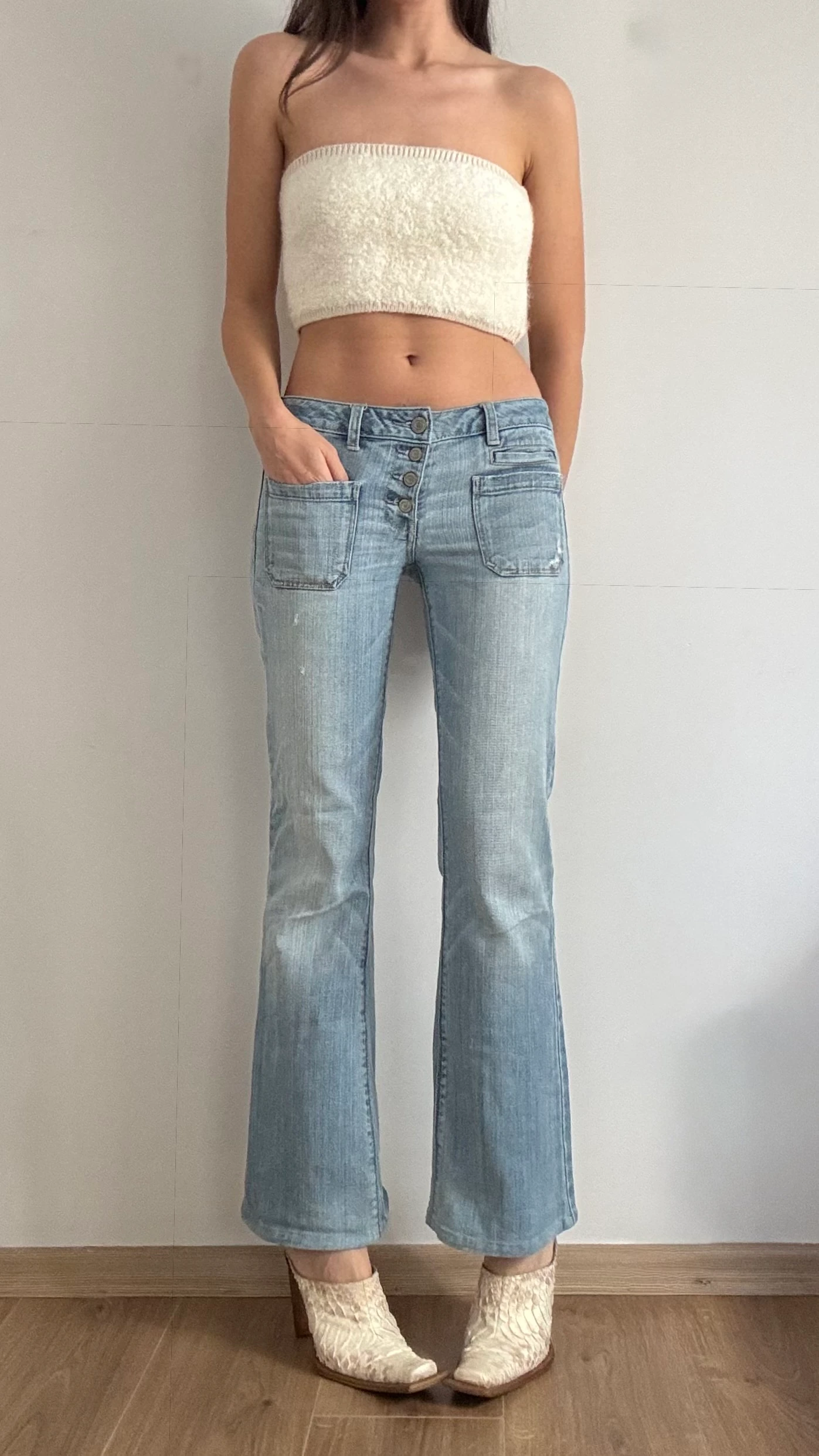 American Eagle Düşük Bel Jean 