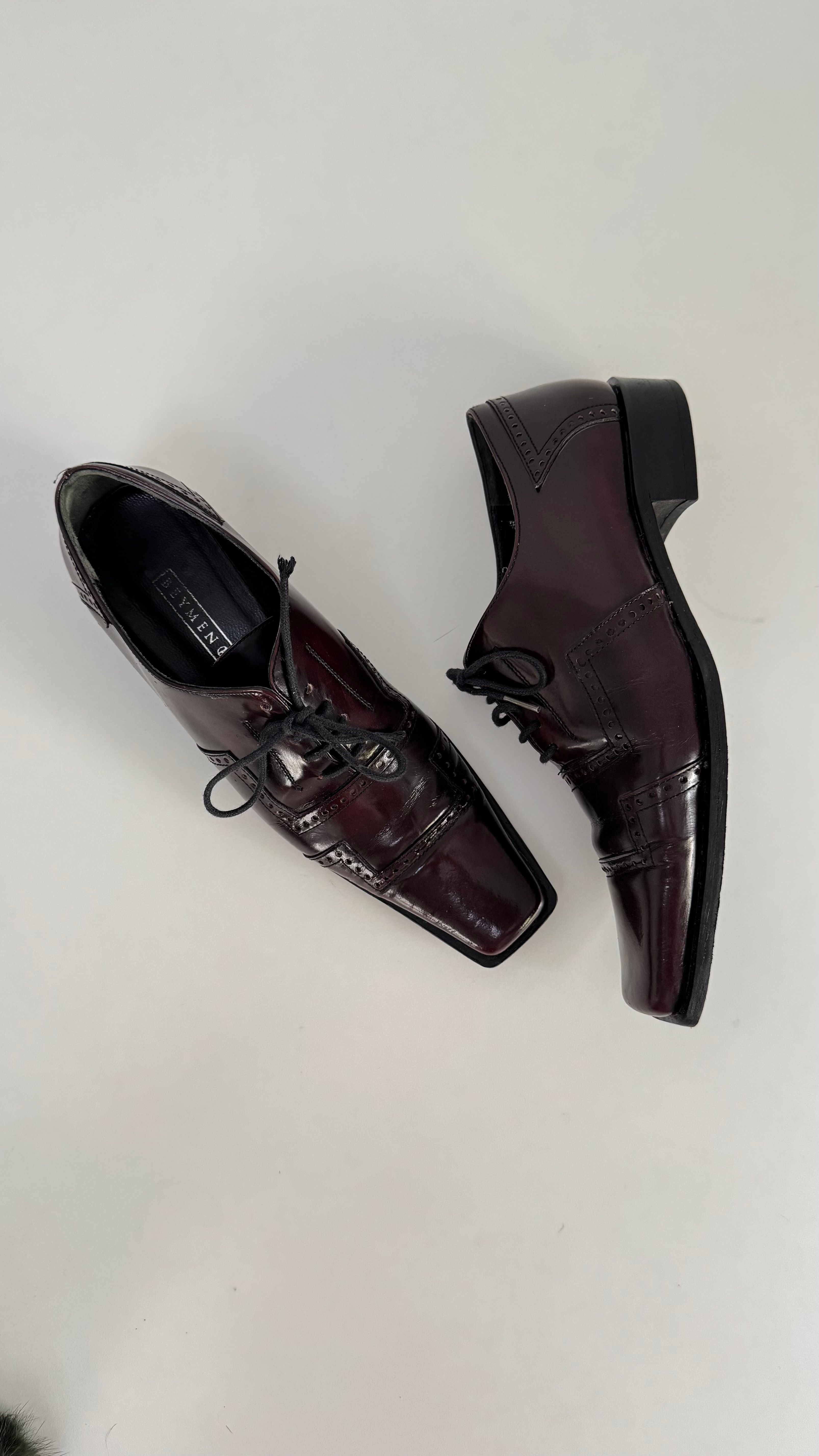 Bordo Rugan Ayakkabı 