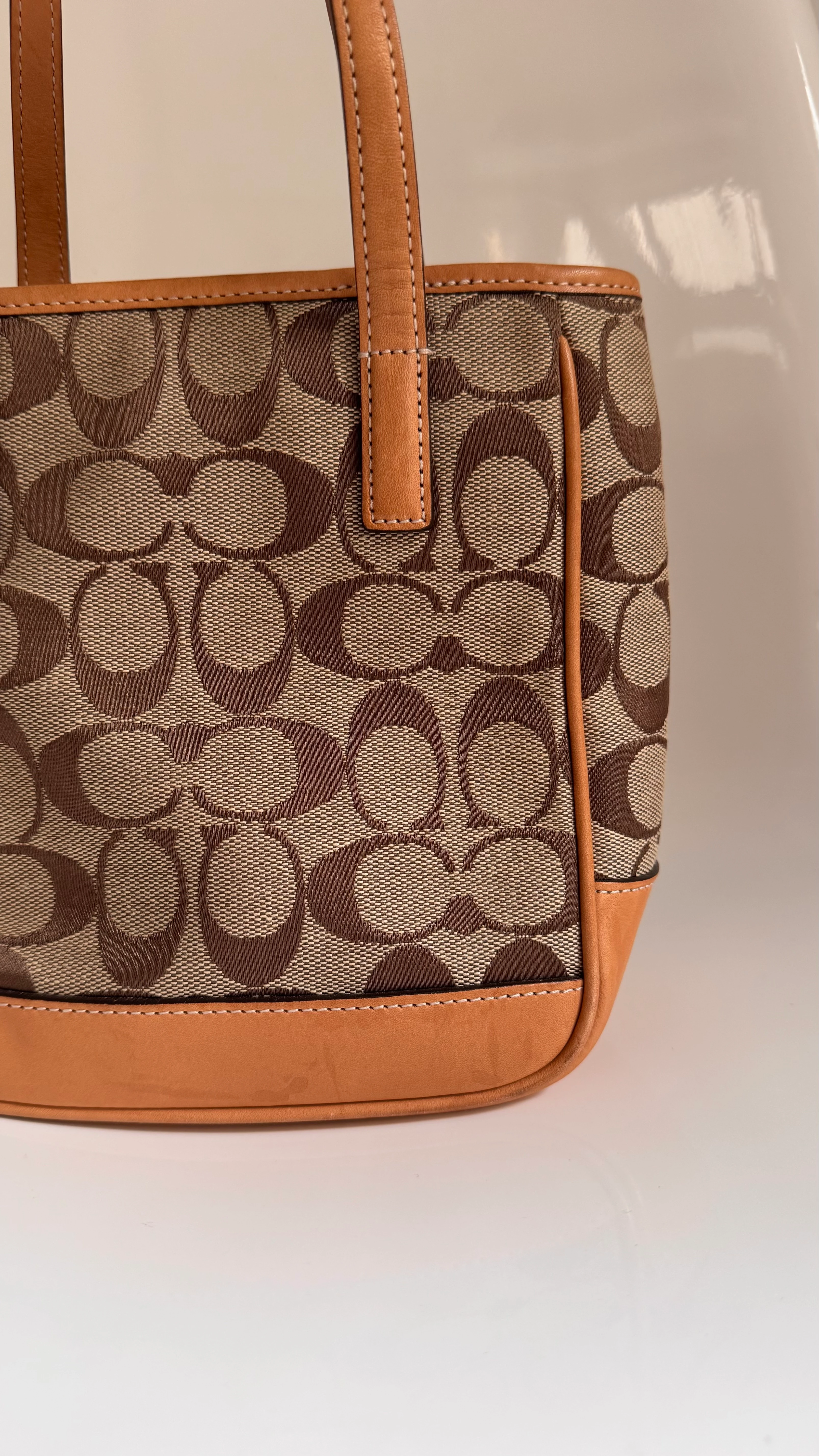 Coach Mini Lunch Tote Çanta 