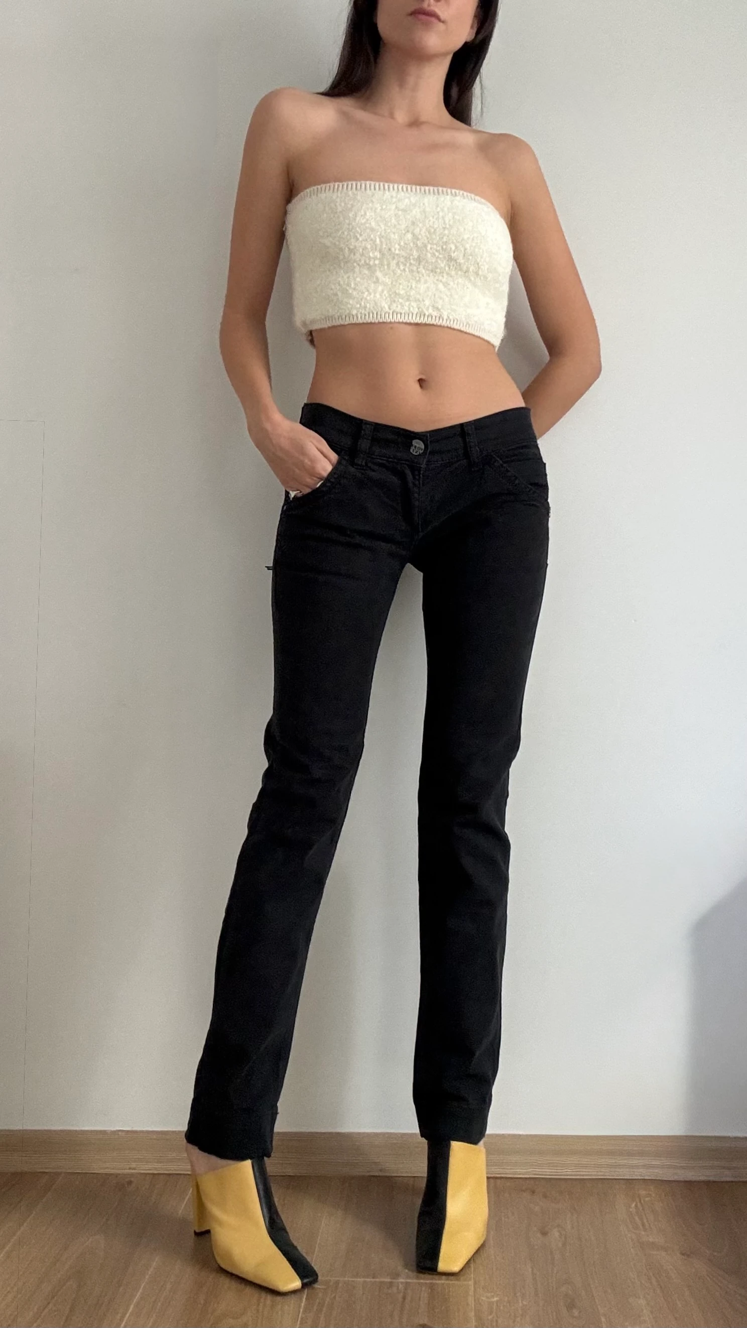 Miss Sixty Düşük Bel Dar Kesim Pantolon 