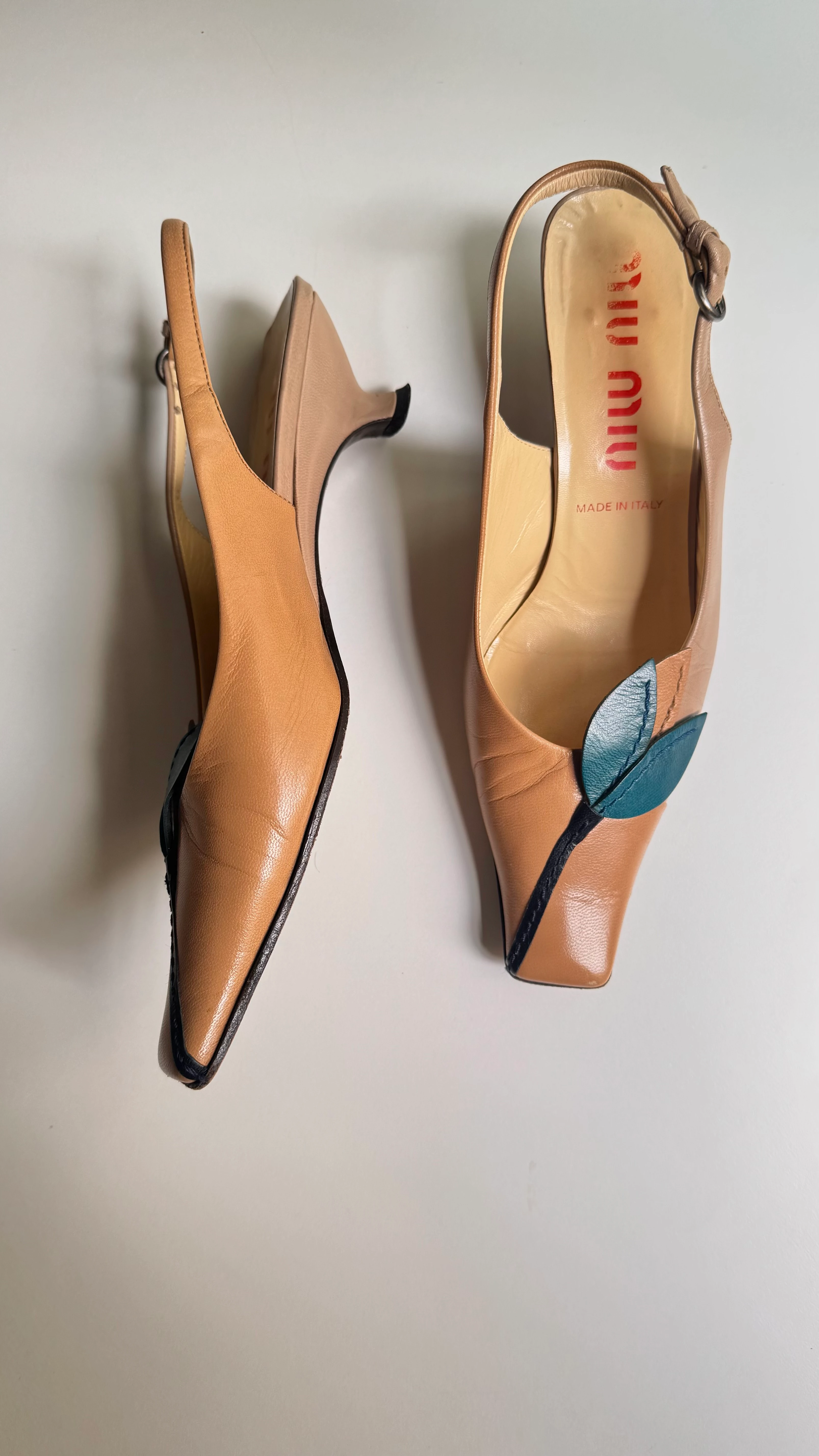 Miu Miu Tulip Topuklu Ayakkabı 