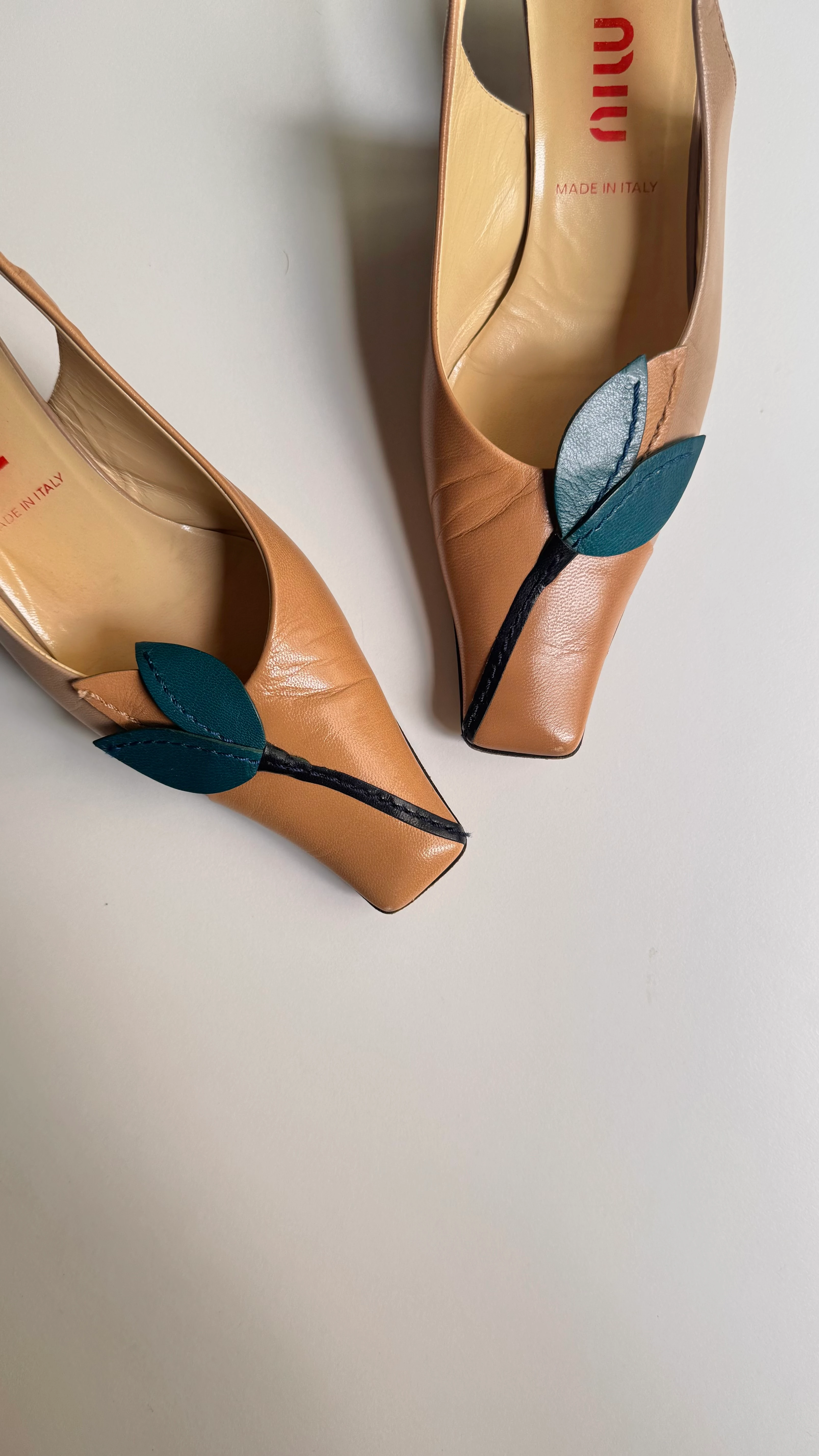 Miu Miu Tulip Topuklu Ayakkabı 