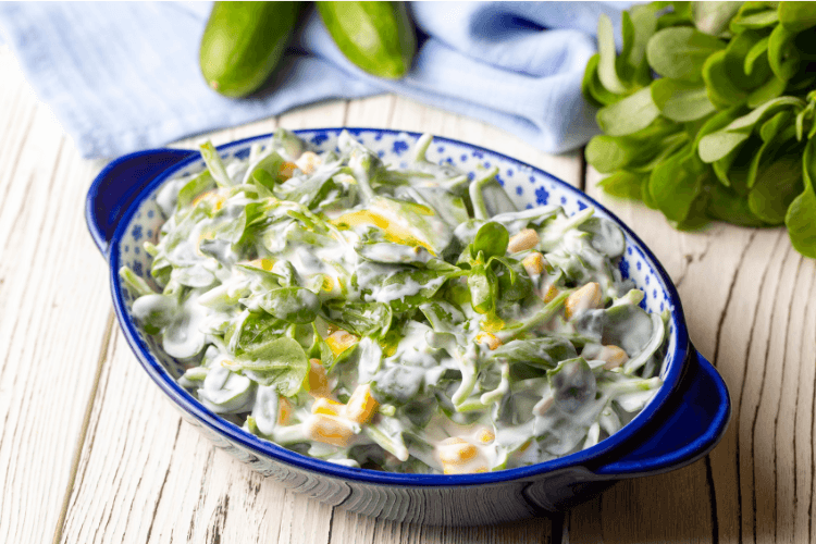 Koyun Yoğurdu ile Yapılan Semizotu Salatası Tarifi