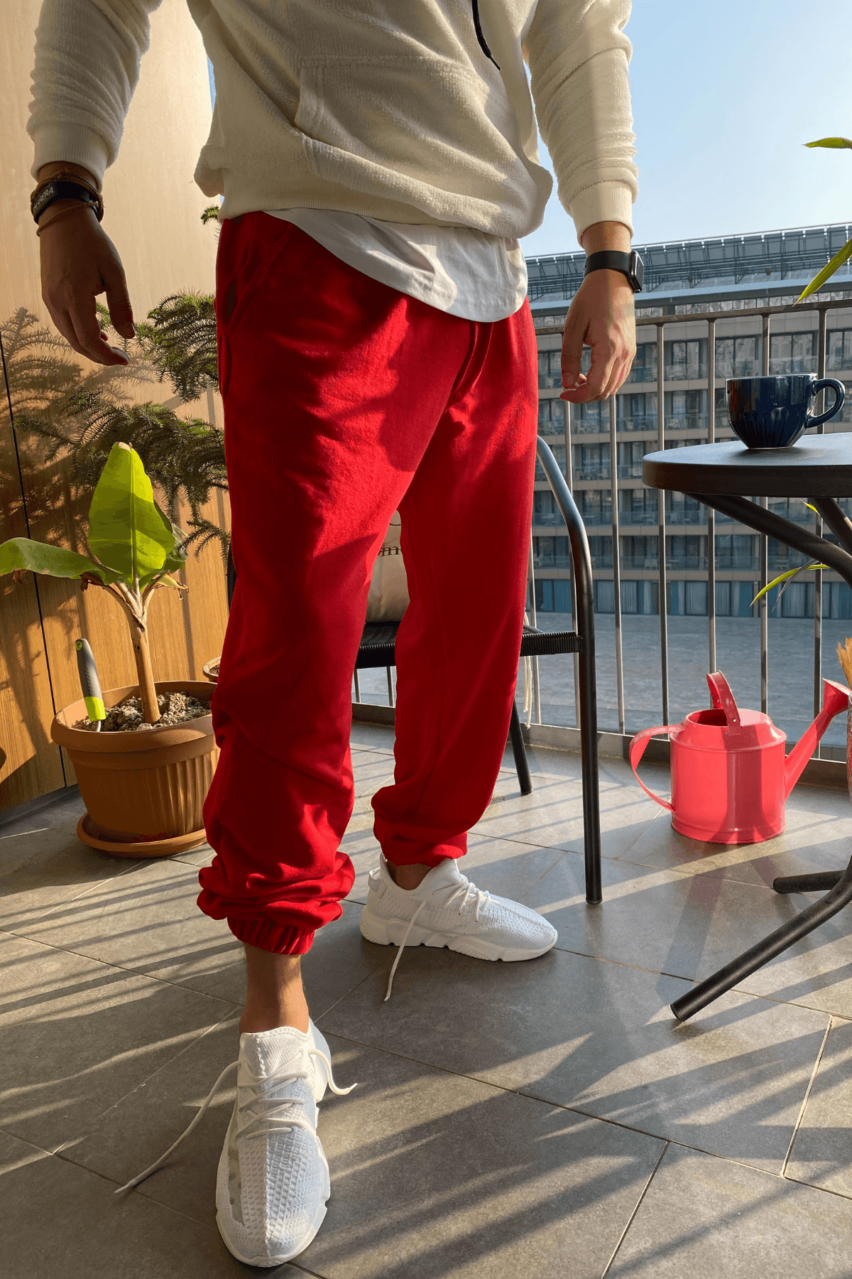 Oversize Kalıp Eşofman Altı