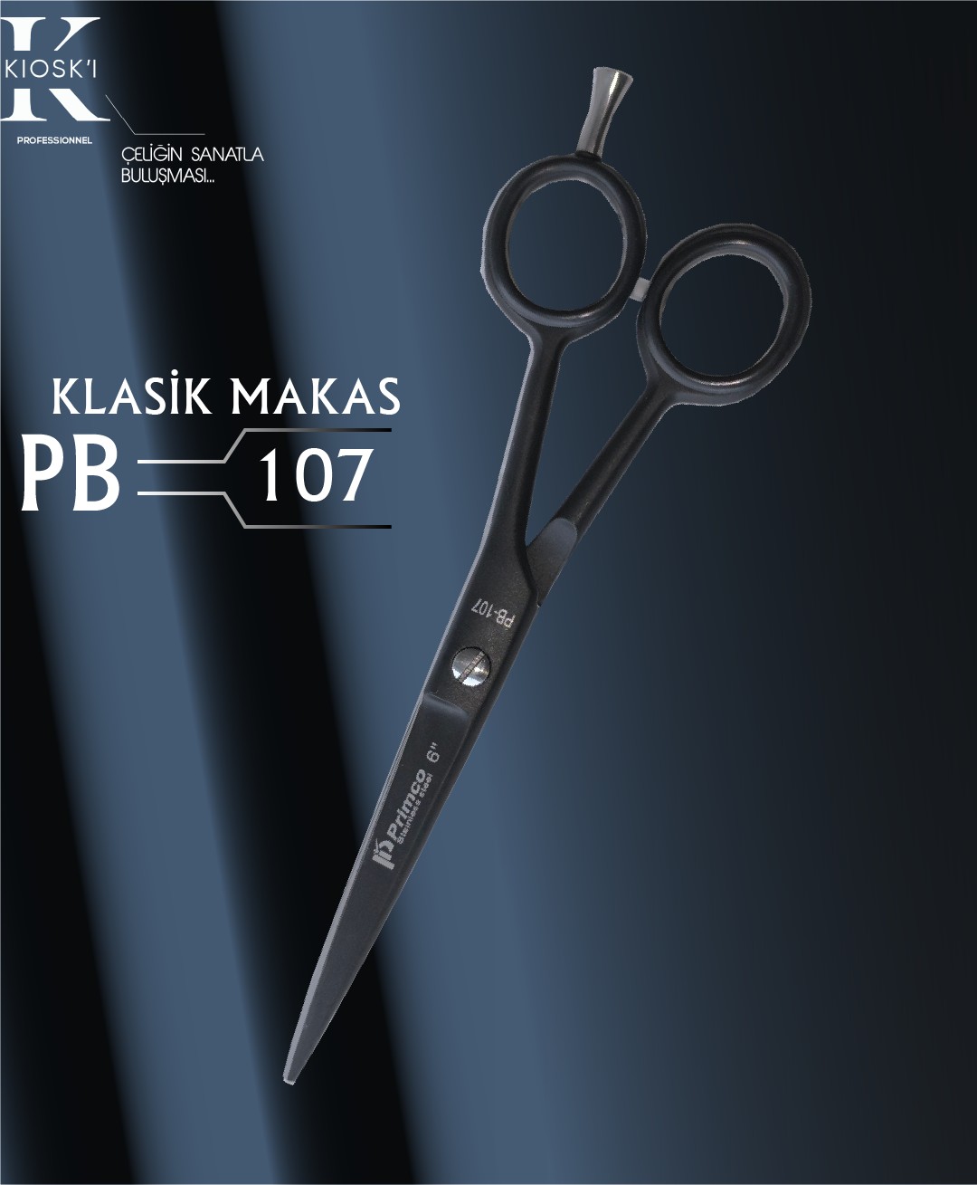 Kioski Professıonal PB-107 Klasik Makas