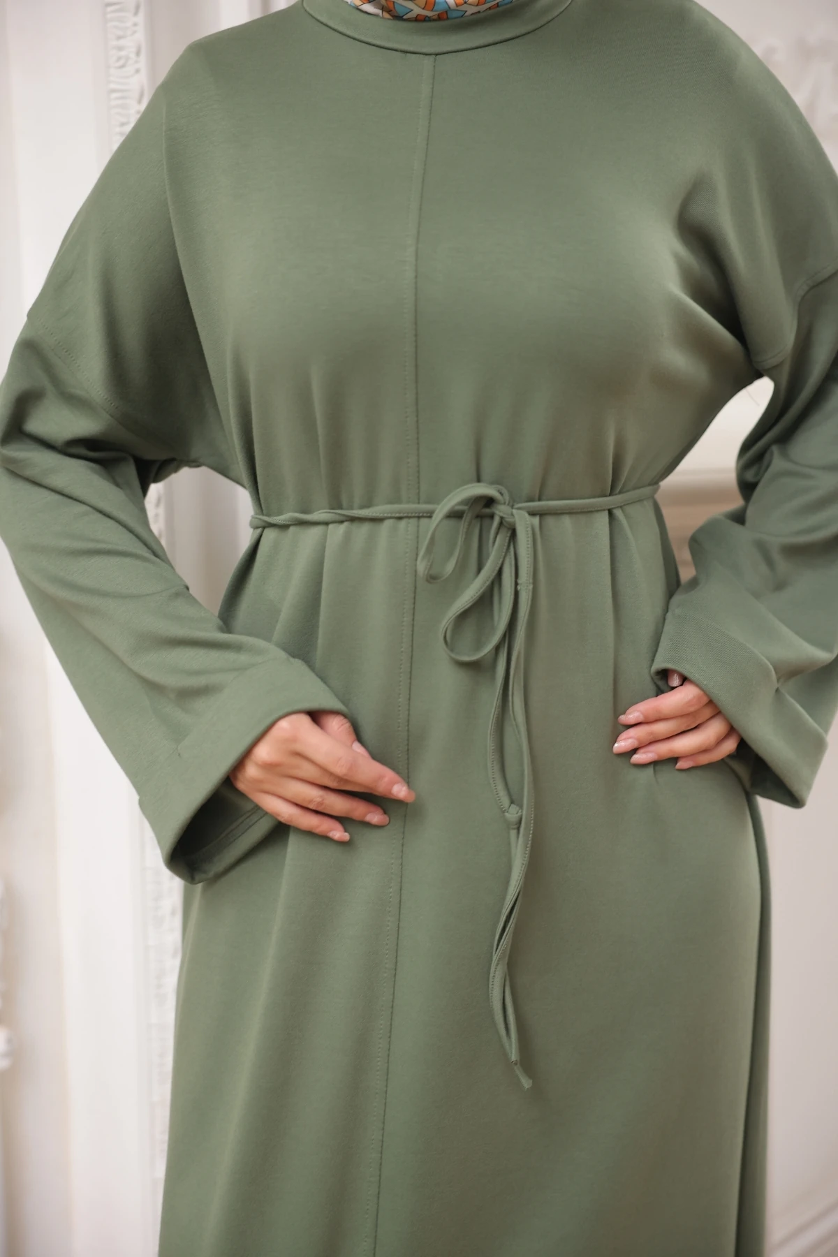 Beli Kuşaklı Oysho Elbise