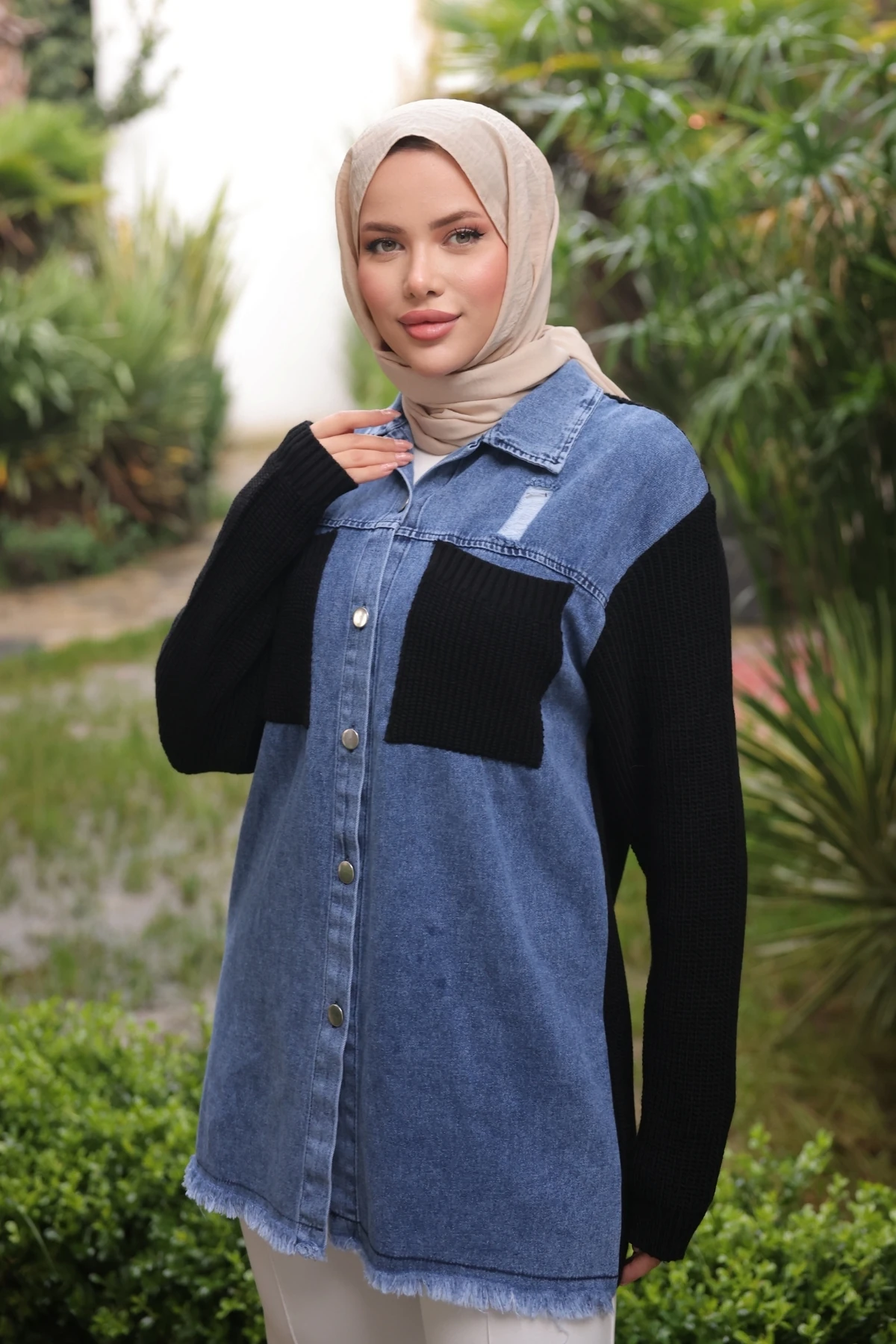 Franga Cep Triko Kot Hırka