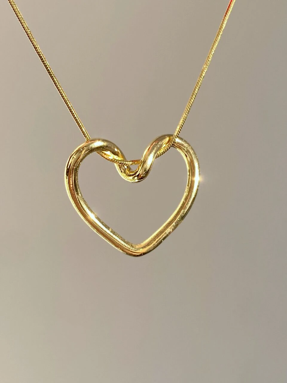 925 Gümüş | 3 Boyutlu Düğüm Kalp Kolye