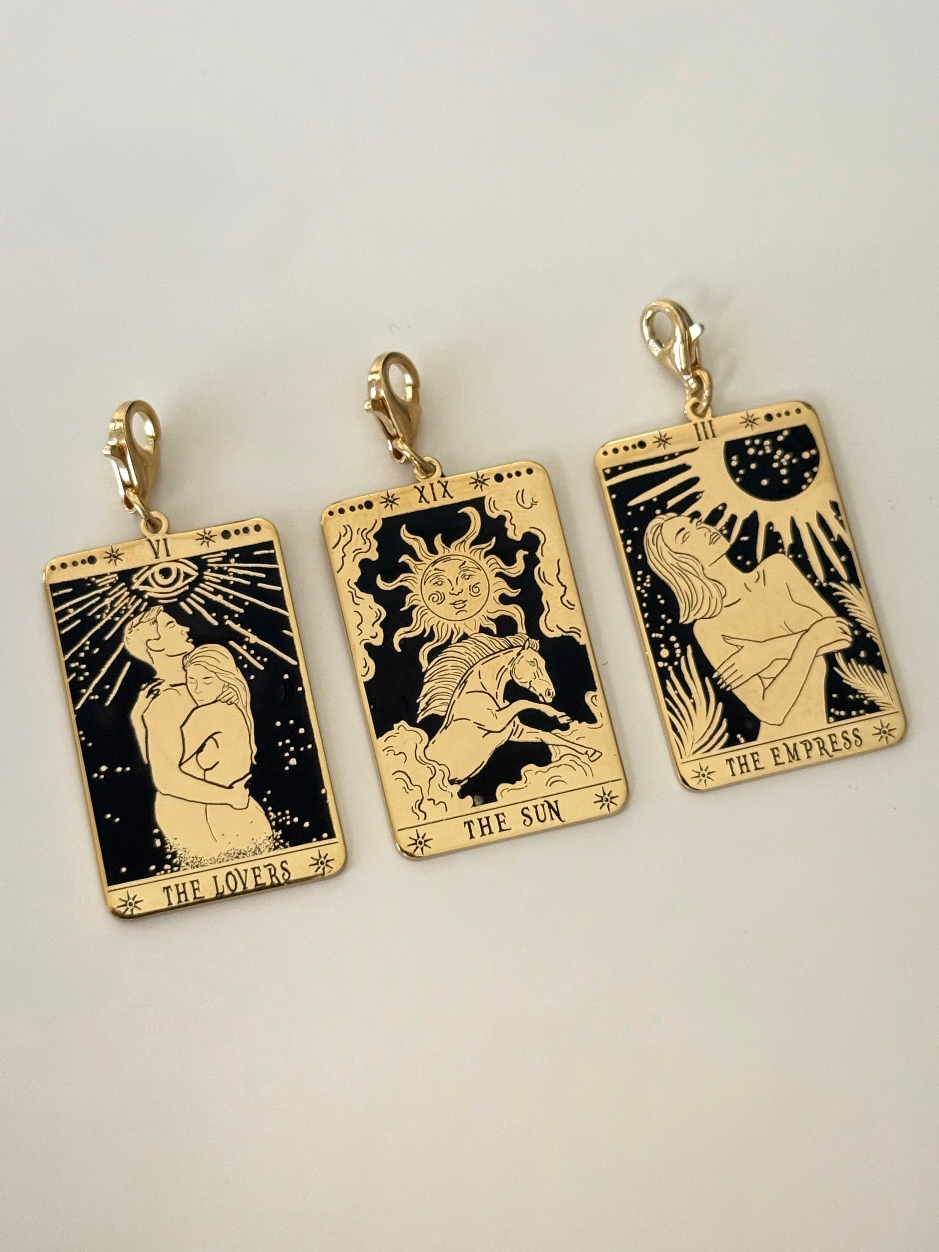925 Gümüş | PHEAR® Özel Tasarım Tarot Kolyeler™ (13 Kart Seçeneği ile)