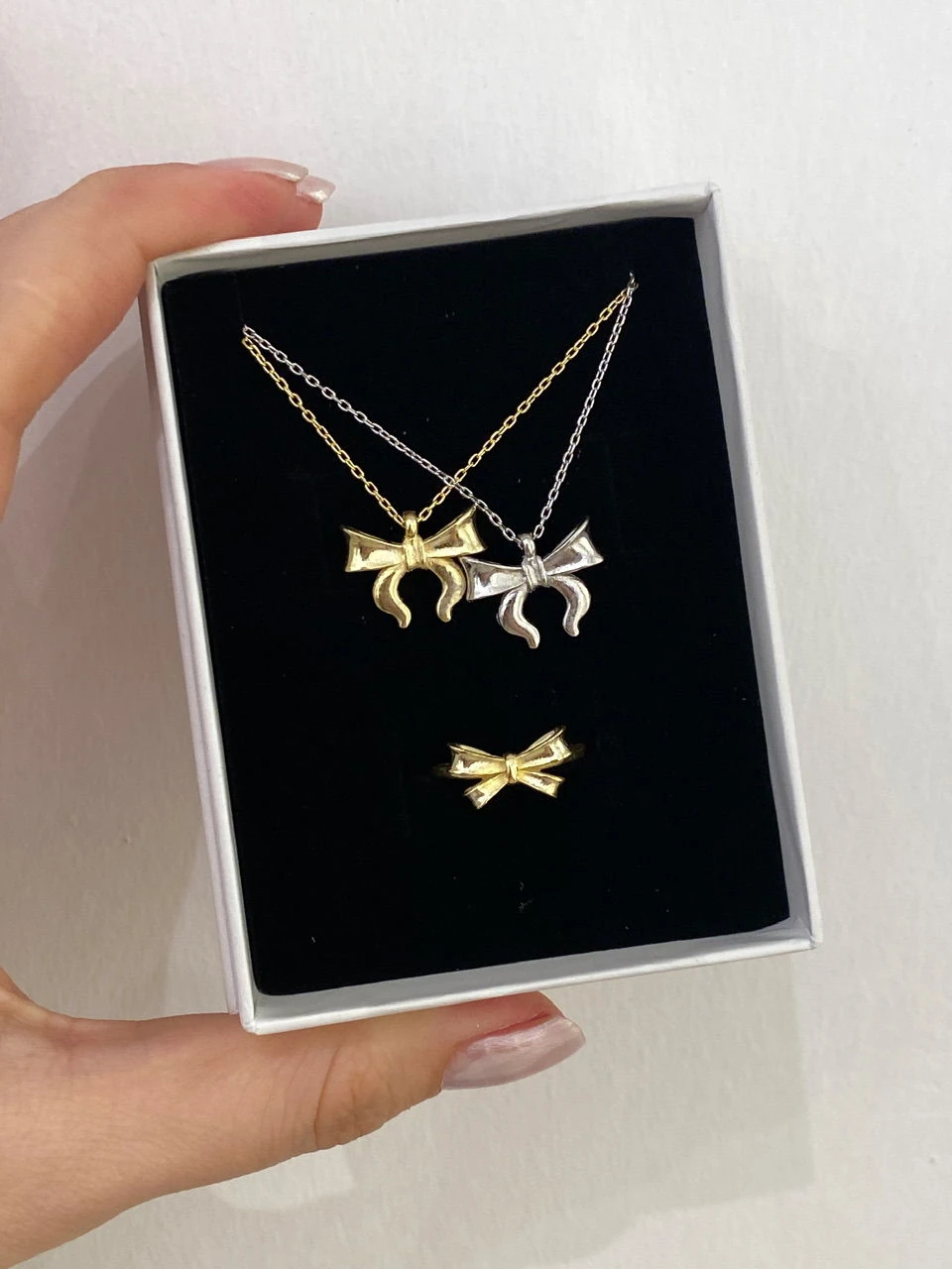 925 Gümüş | Kurdele Kolye