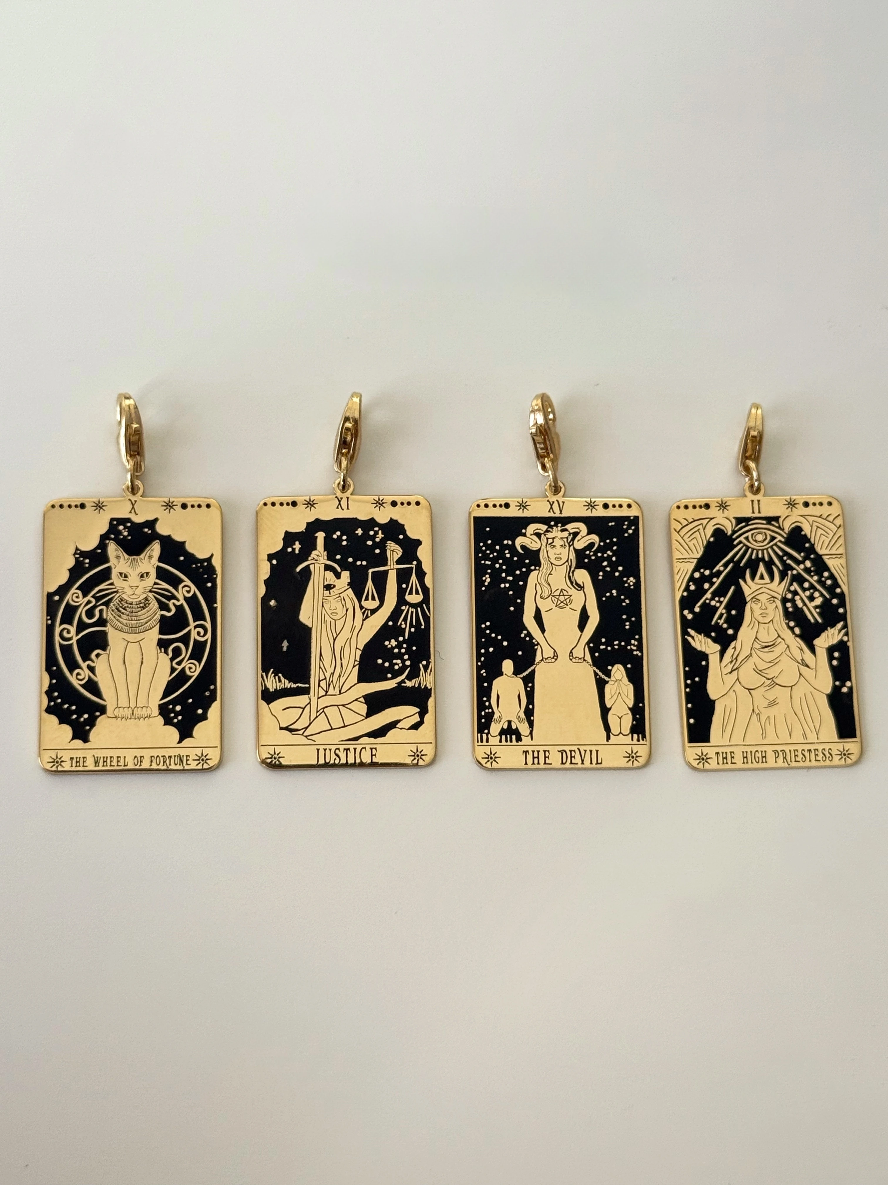 925 Gümüş | PHEAR® Özel Tasarım Tarot Kolyeler™ (13 Kart Seçeneği ile)