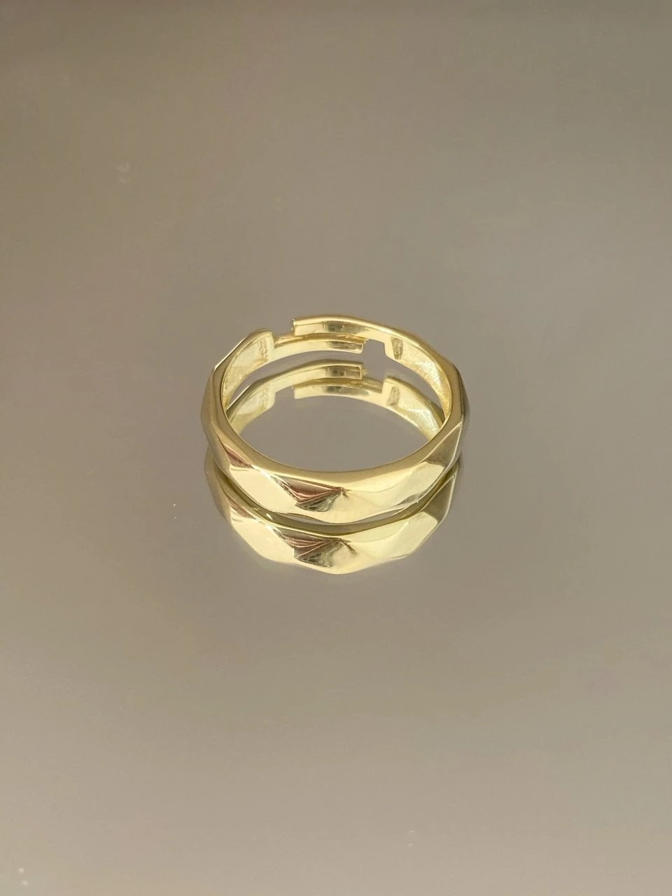 925 Gümüş | Vintage Görünümlü Basic Yüzük