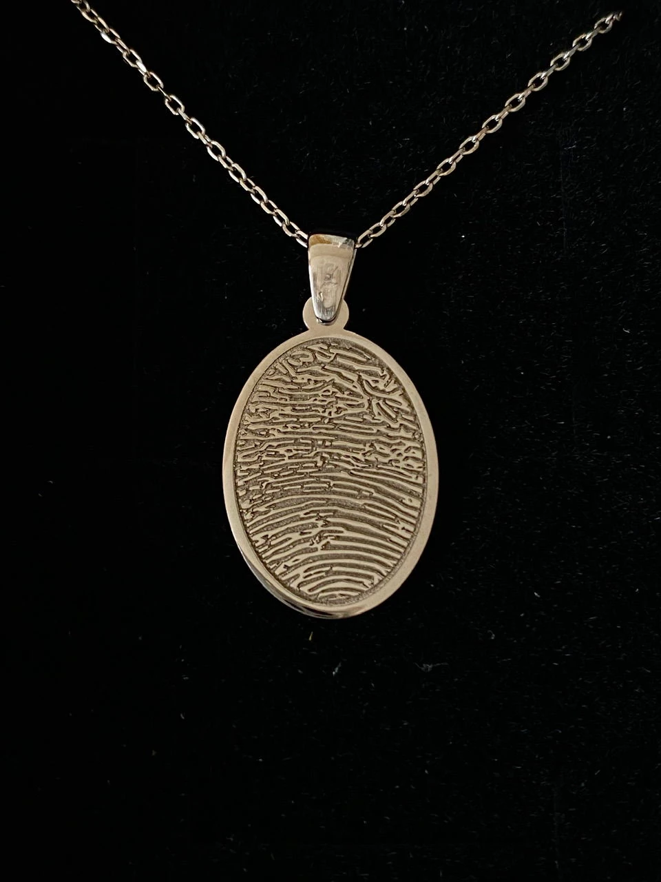 925 Gümüş | İstediğini Yaptır Parmak İzi Kolye