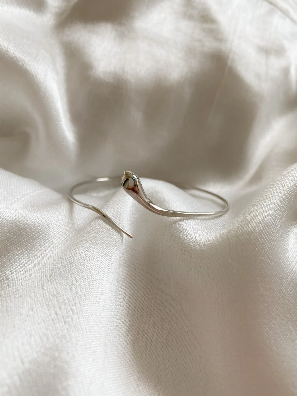 925 Gümüş | Minimal Yılan Bilezik