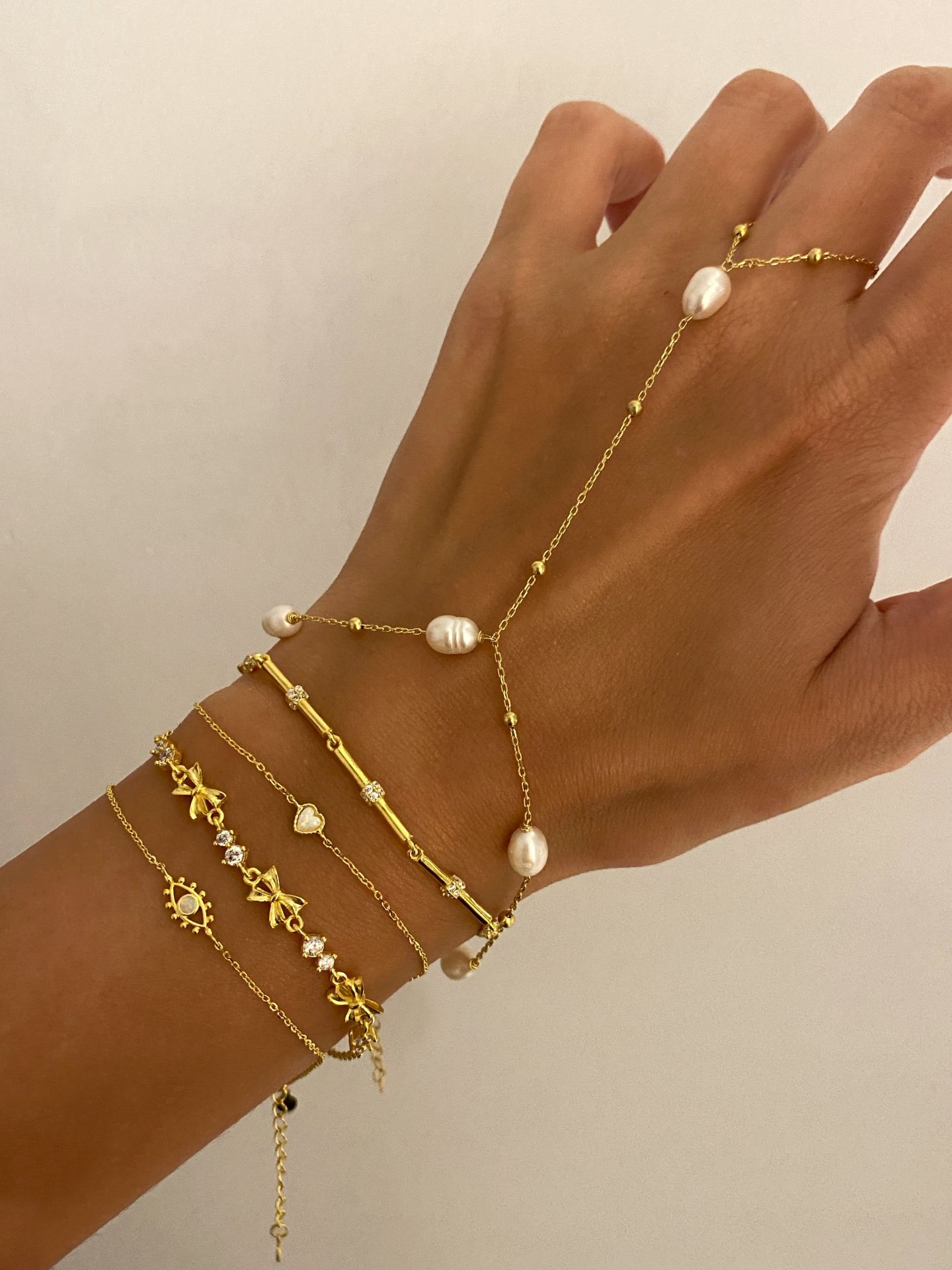 925 Gümüş | Minimal Opal Taşlı Göz Bileklik