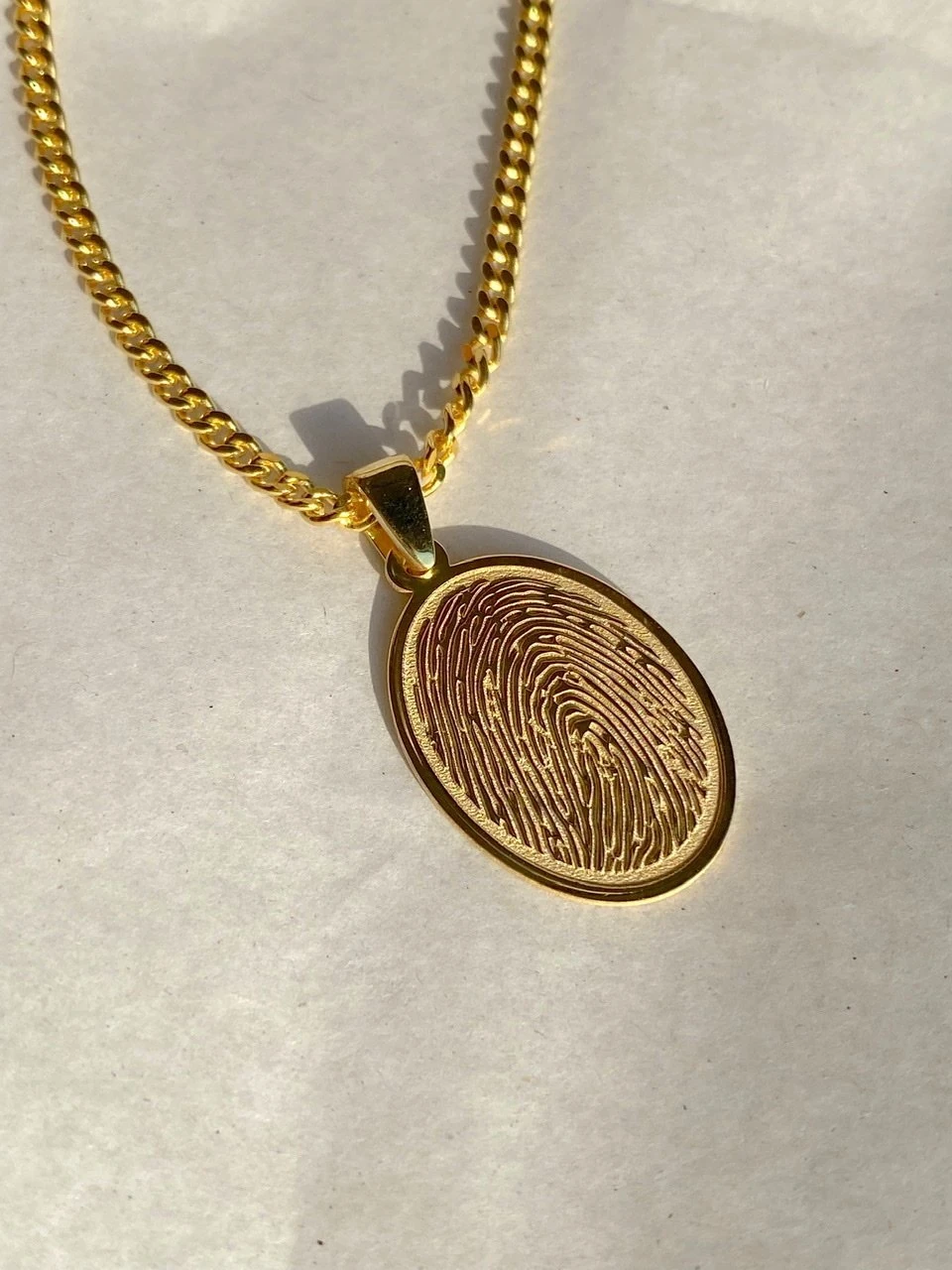 925 Gümüş | İstediğini Yaptır Parmak İzi Kolye