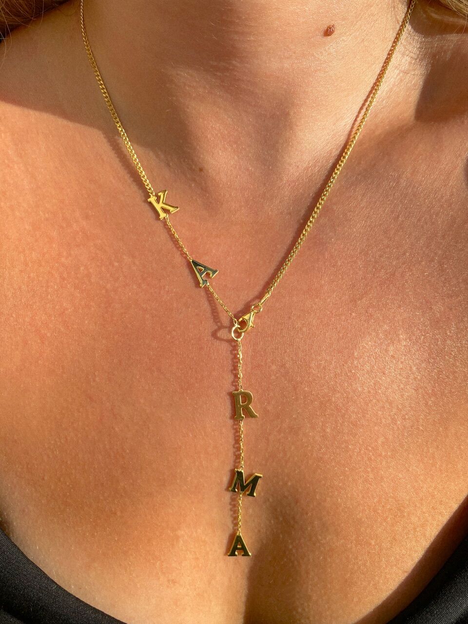 925 Gümüş | Kalın Zincir Detaylı İstediğini Yazdır Y Kolye