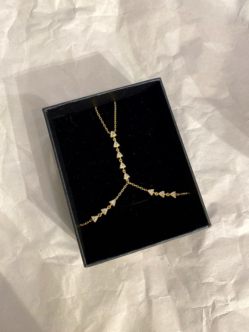 925 Gümüş | Üçgen Taşlı Şahmeran