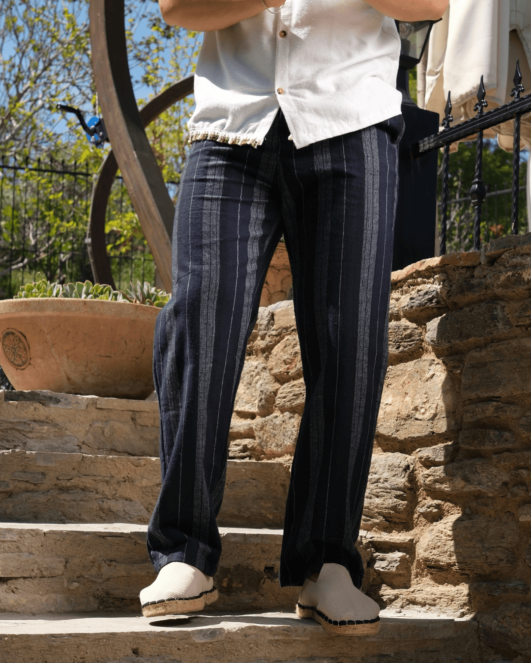 ÇİZGİLİ BAGGY PANTOLON