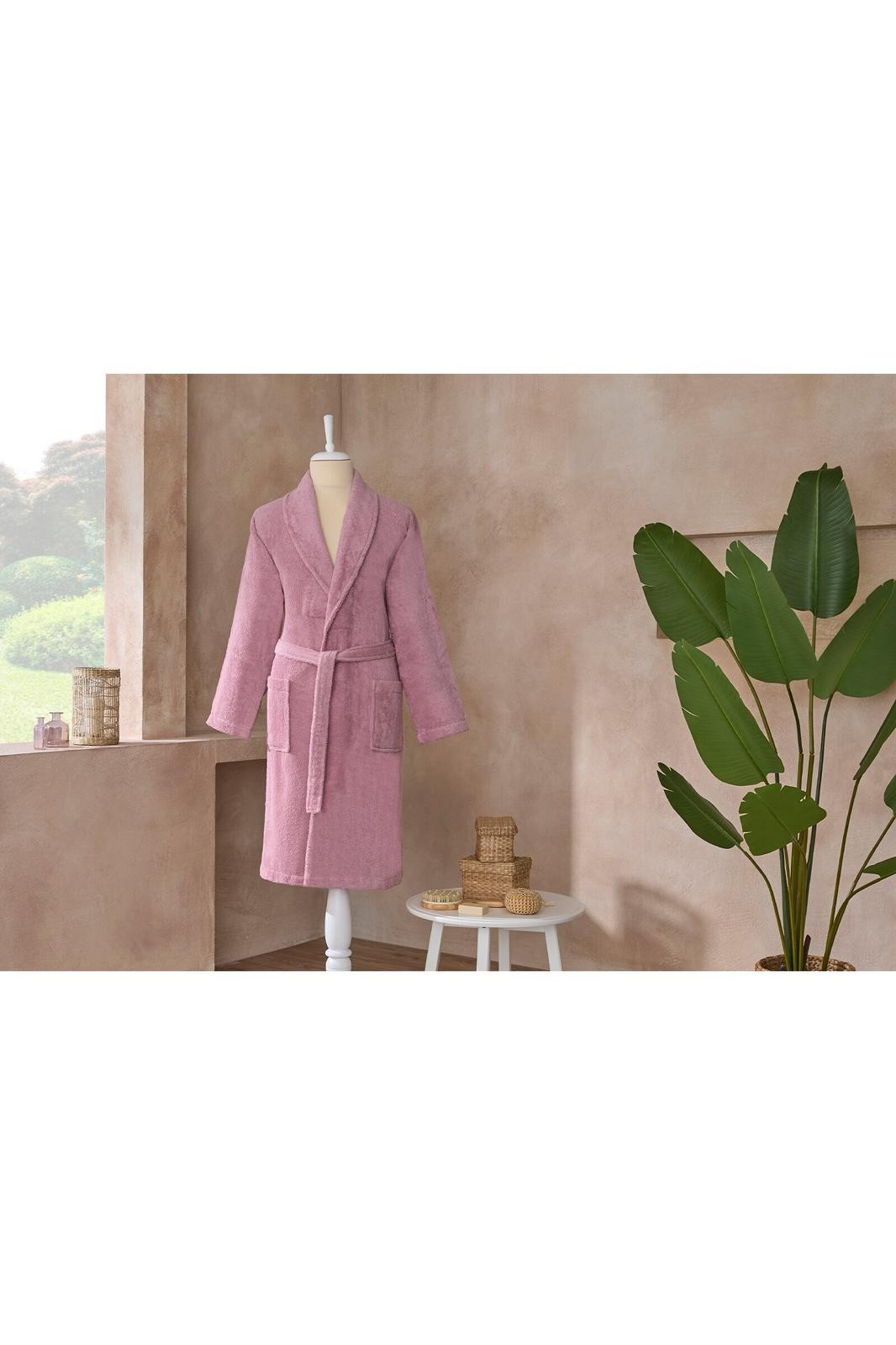 Colourist Unisex Bathrobe - Pink