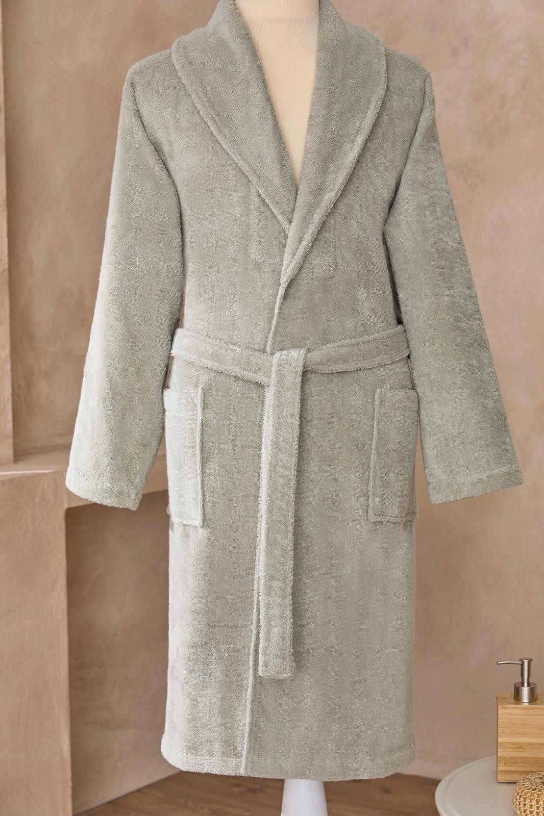 Colourist Unisex Bathrobe -Green