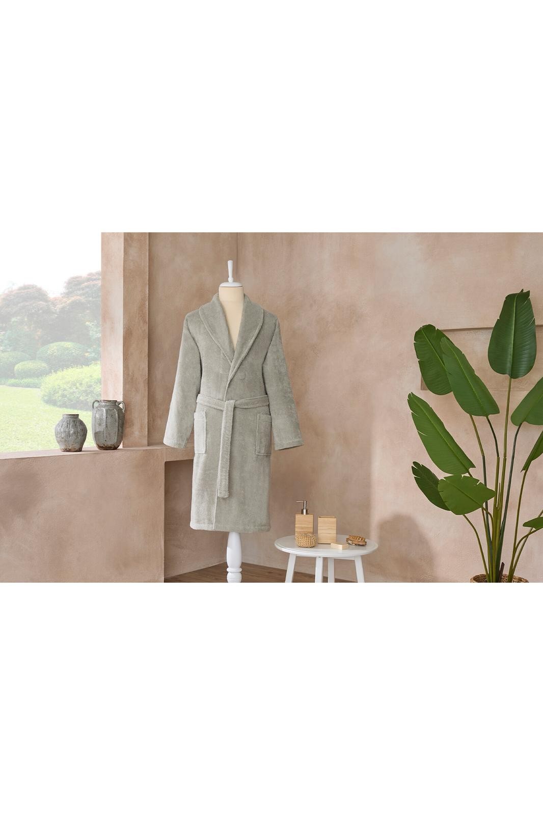 Colourist Unisex Bathrobe -Green