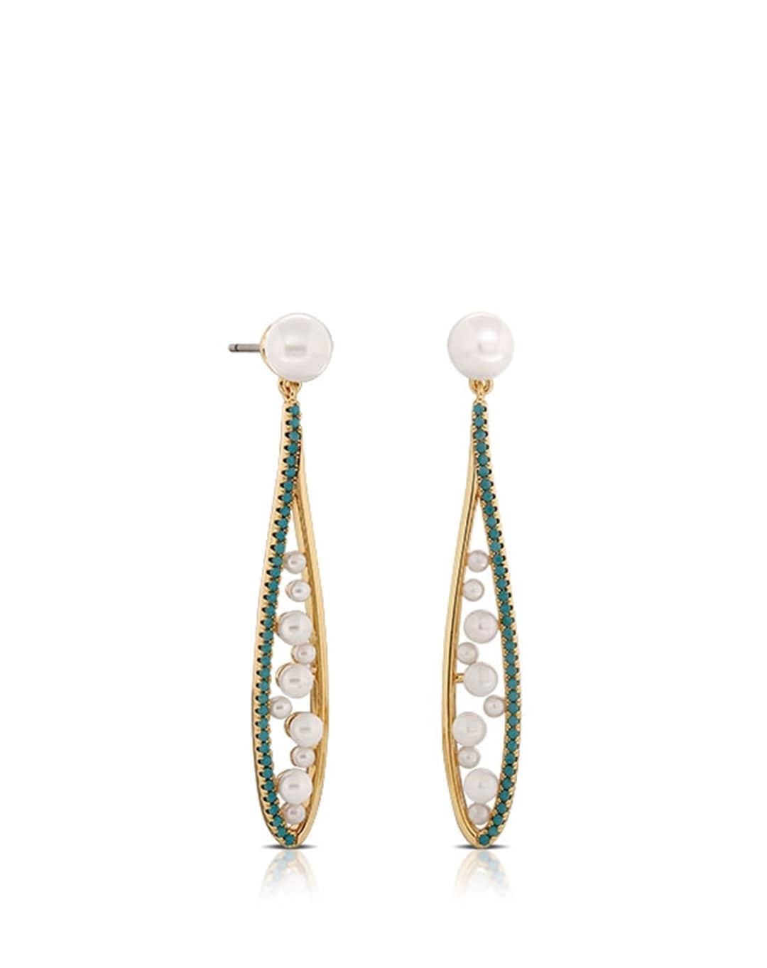 Mystique Turquoise Drop Earrings