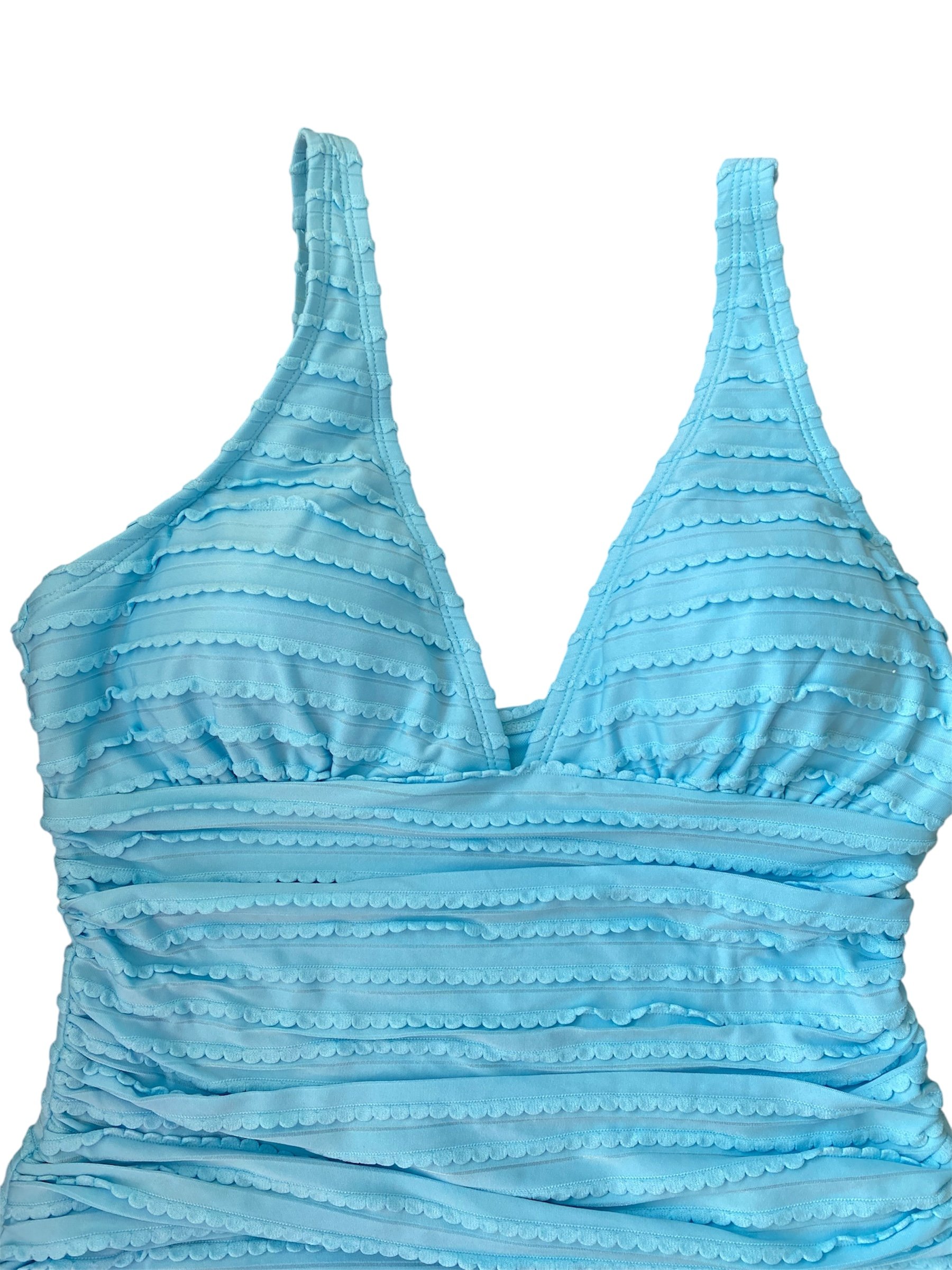 Mavi 3 Büzgülü Mayo SFP 50 - Large Beden
