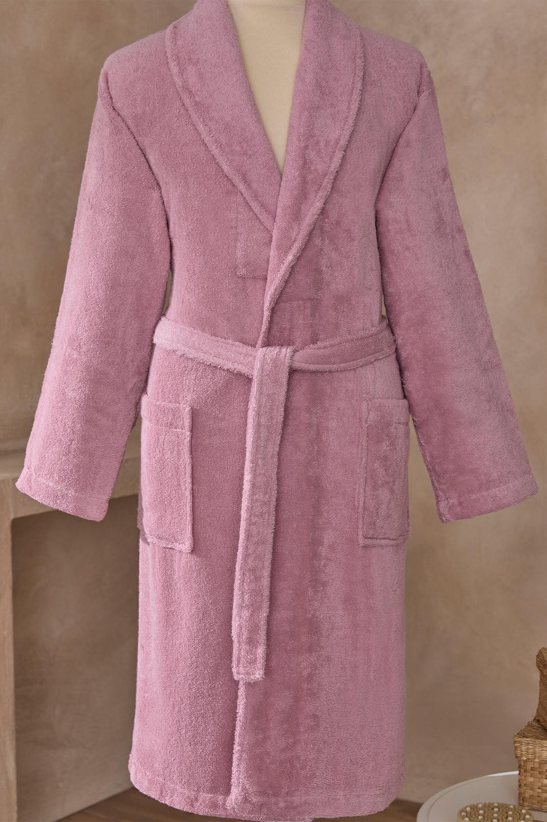 Colourist Unisex Bathrobe - Pink