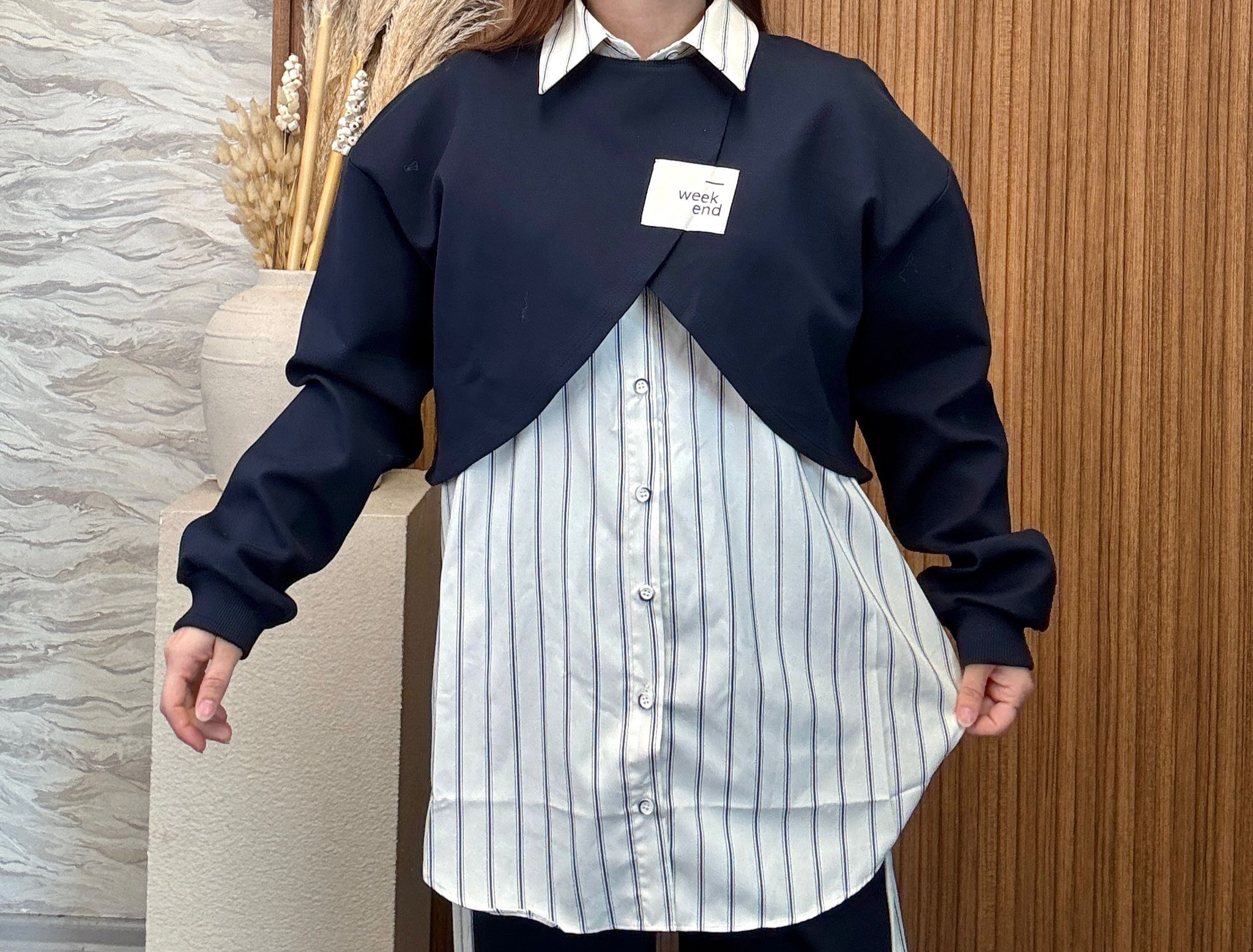 Gömlek Granili Takım