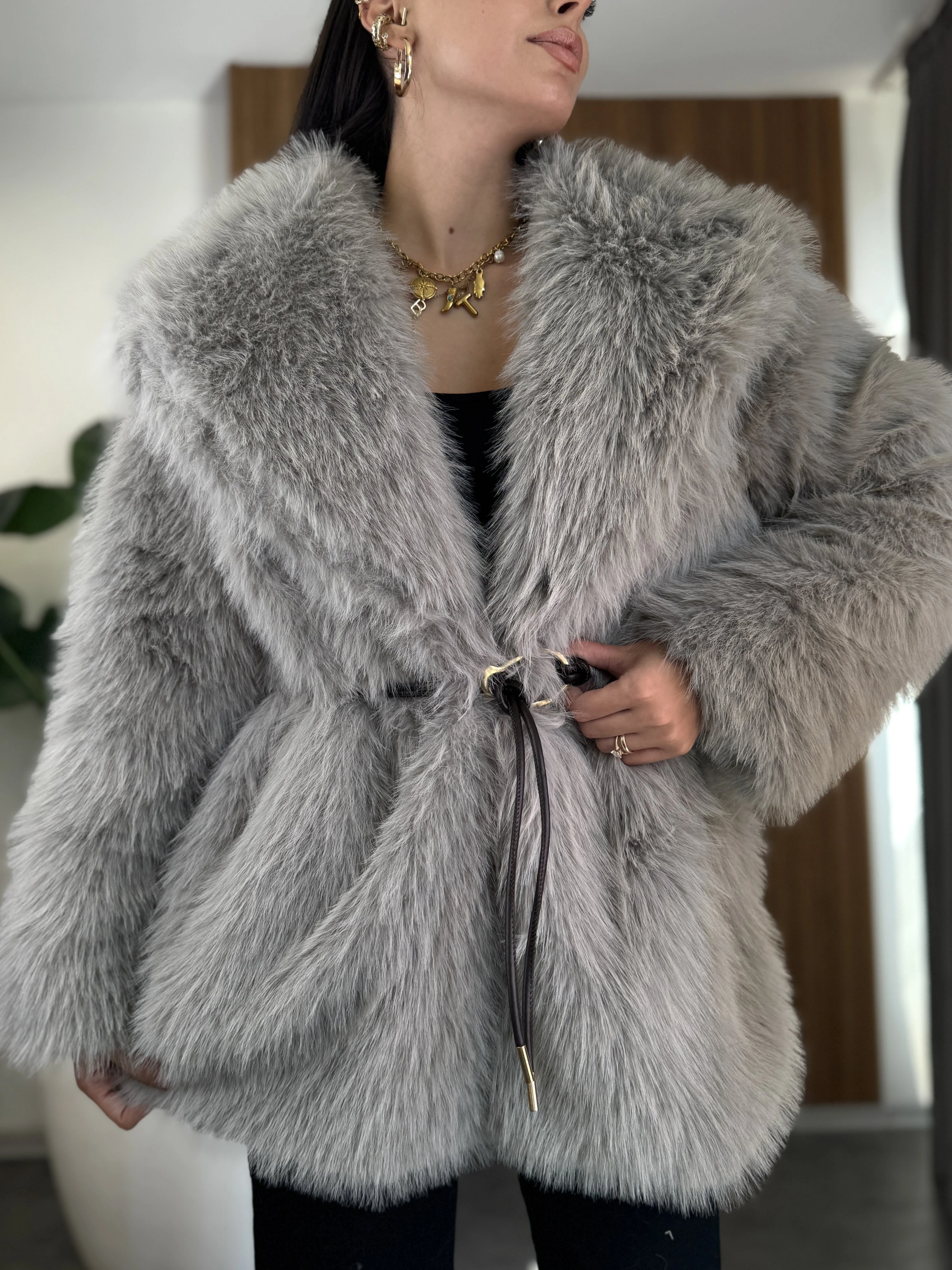 Toka Detay Kemerli Kürk