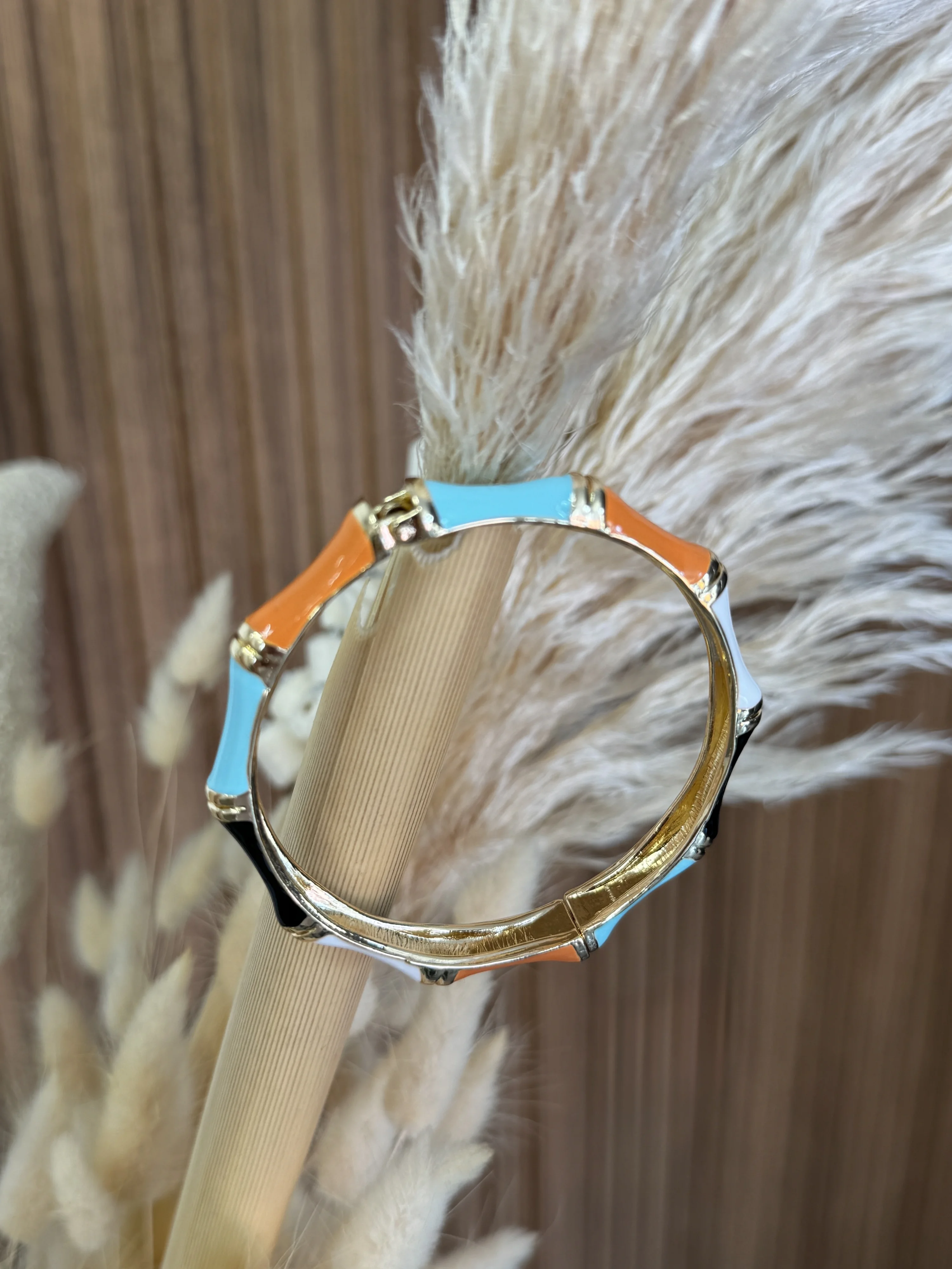 Kemik Model Renkli Kelepçe Bileklik