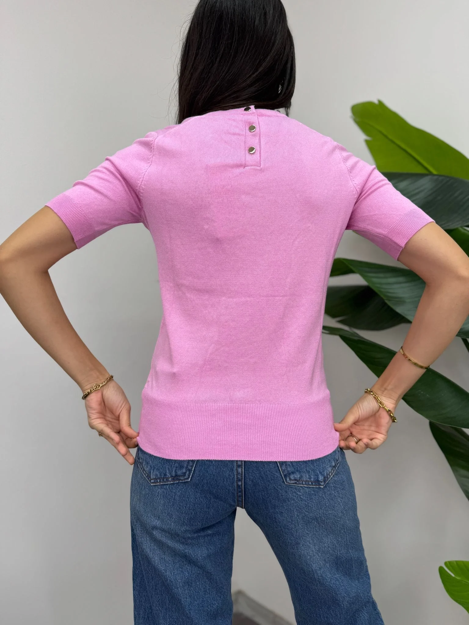 Dilvin Kısa Kol Kazak